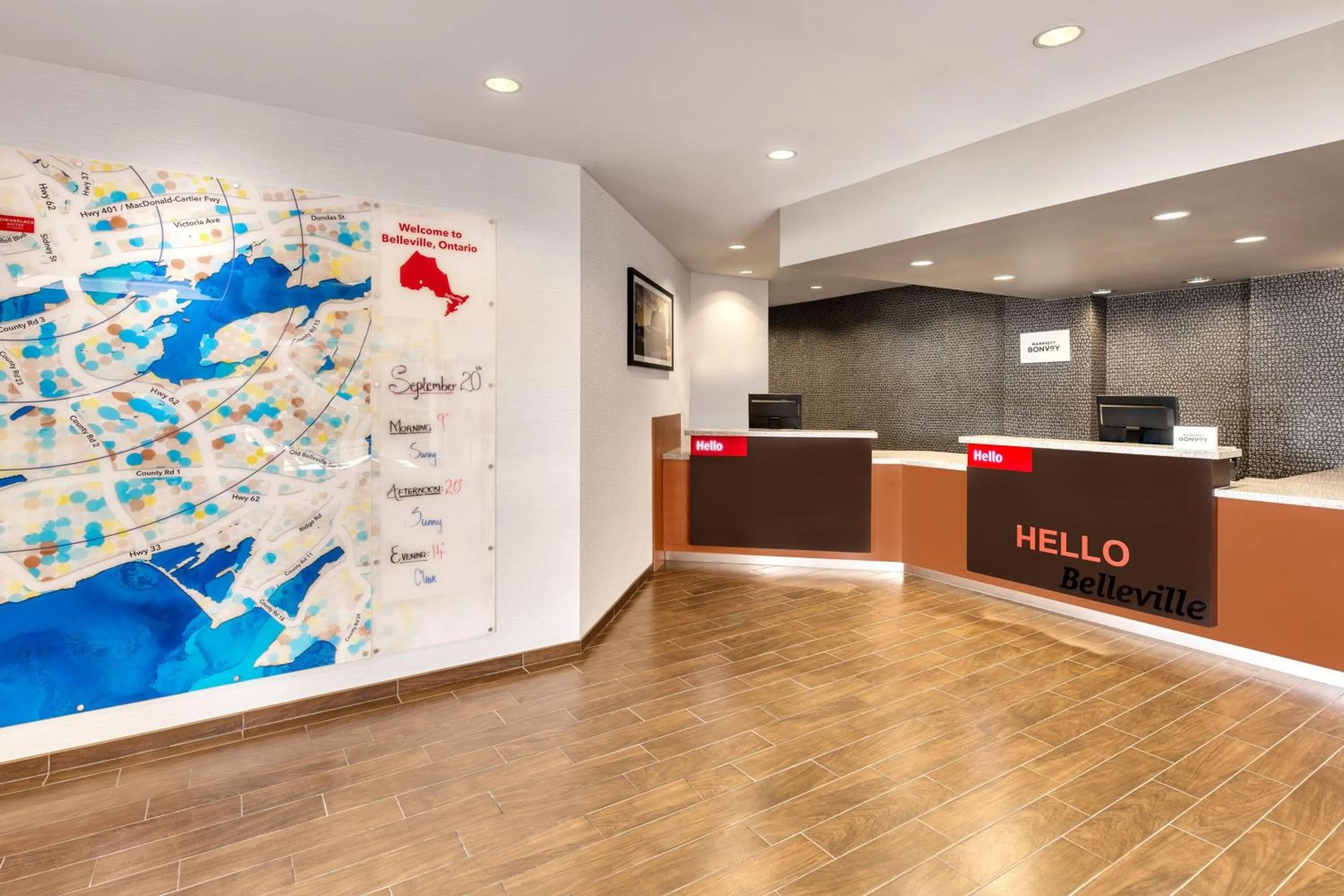 Lobby or reception in TownePlace Suites by Marriott Belleville