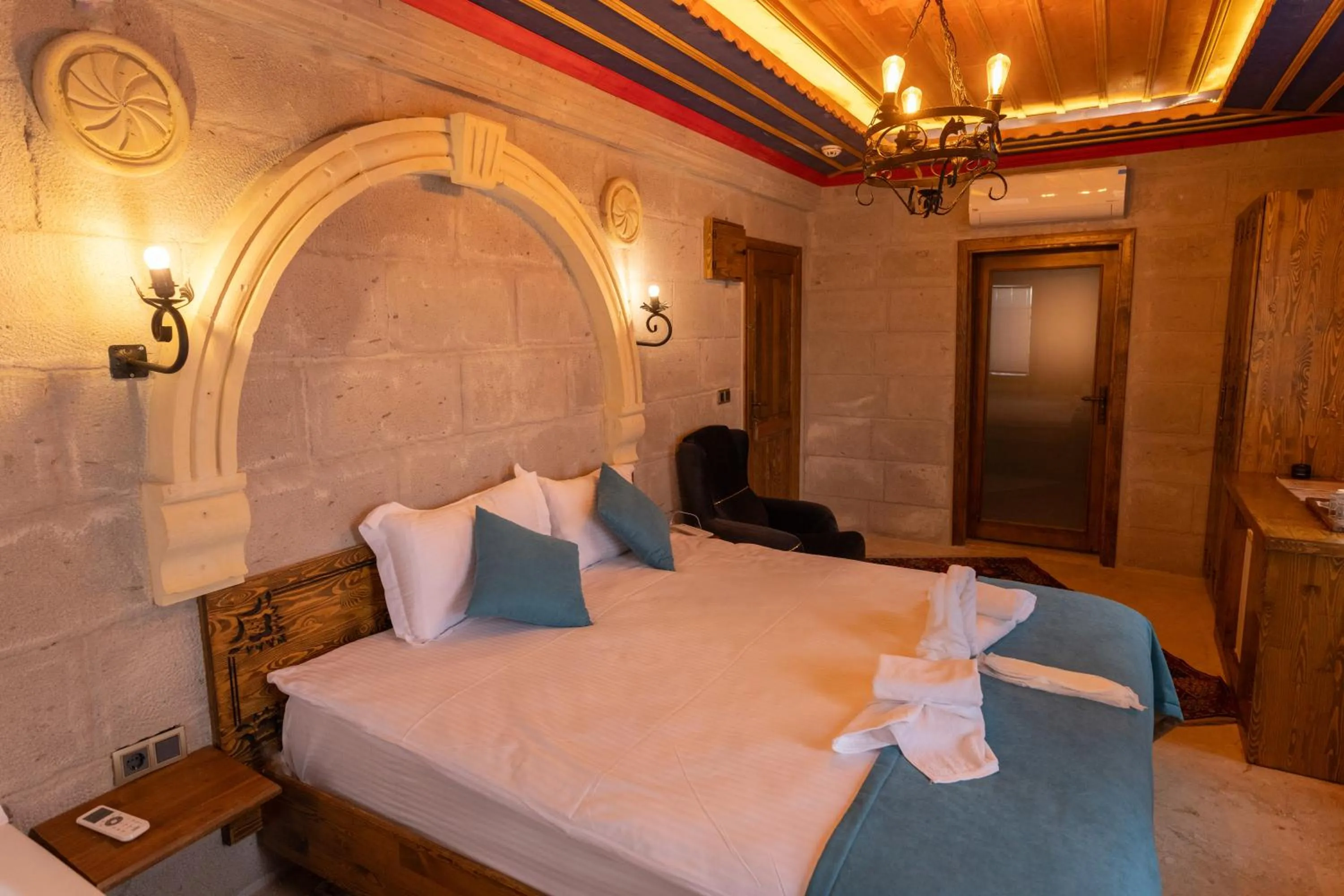 Bed in Elite Rose Cappadocia