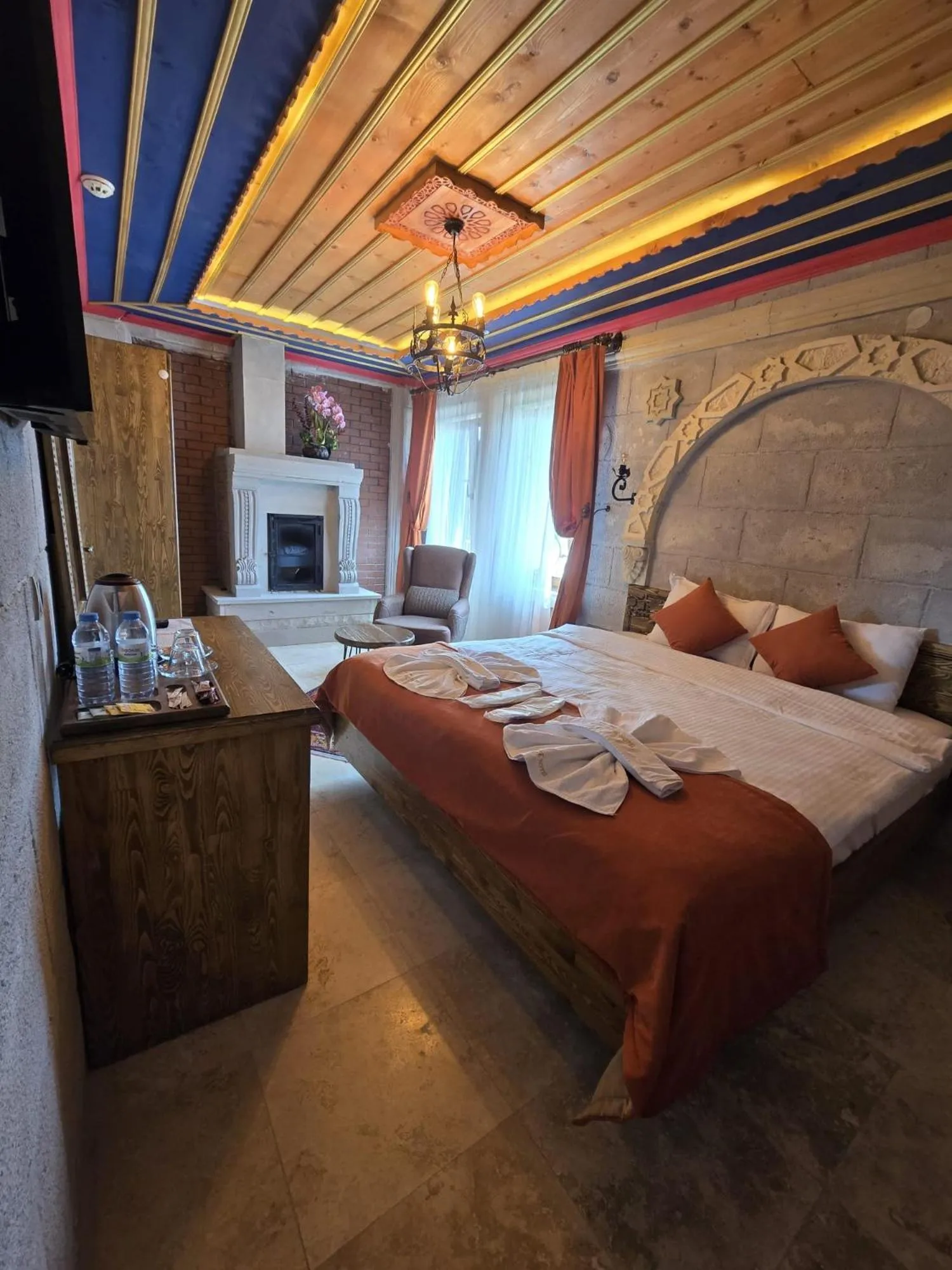 Bed in Elite Rose Cappadocia