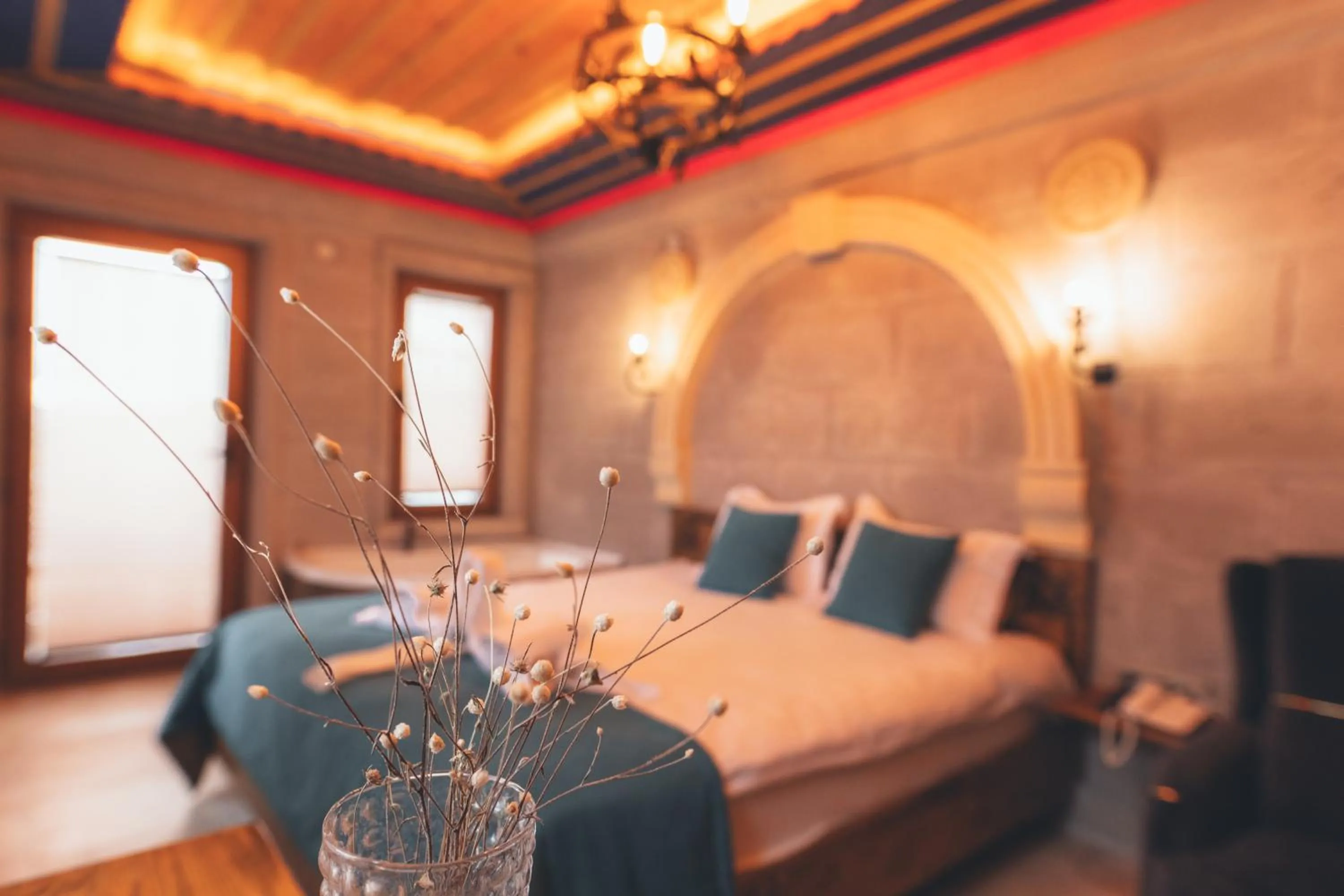 Bed in Elite Rose Cappadocia