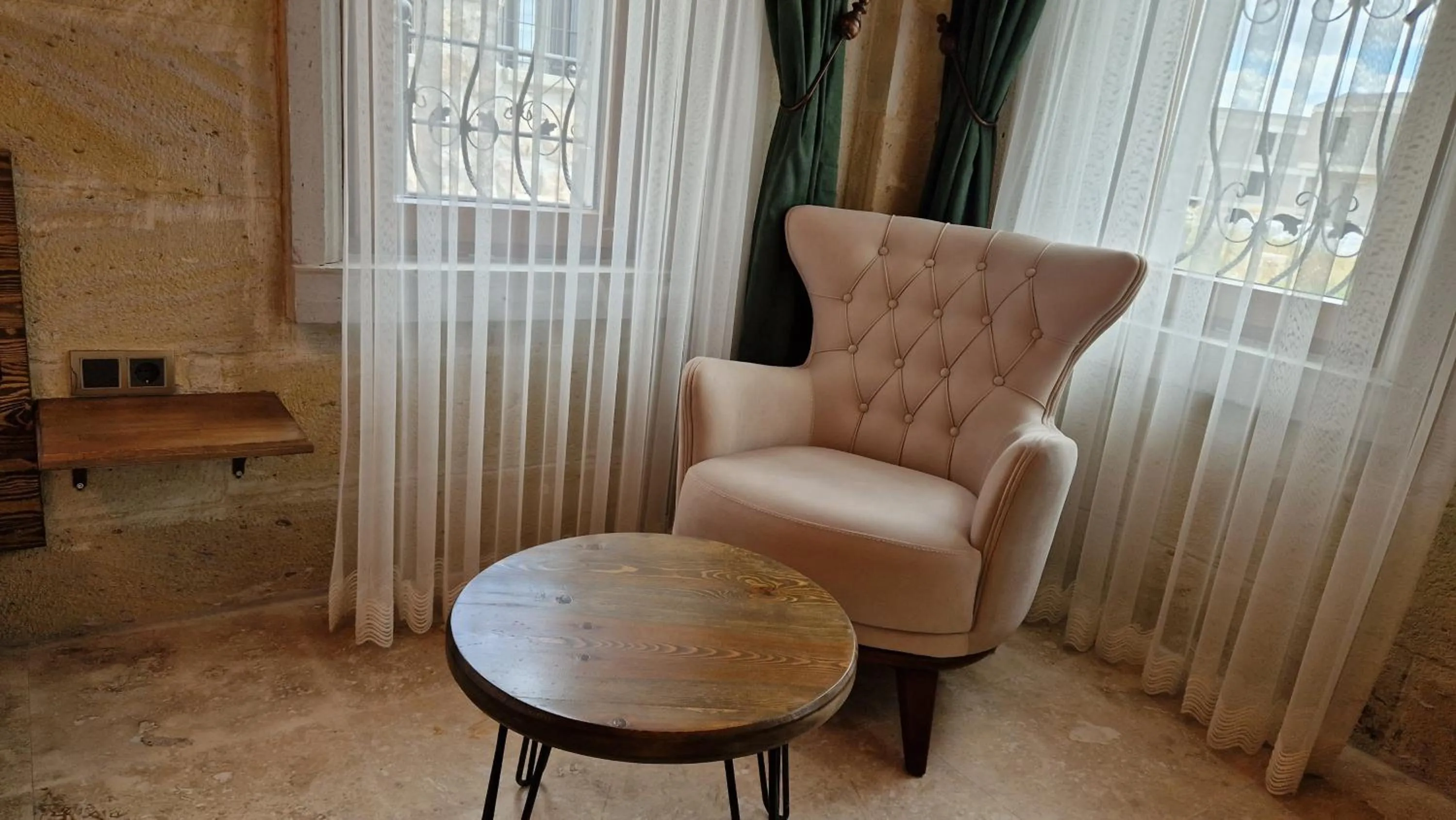 Seating area in Elite Rose Cappadocia