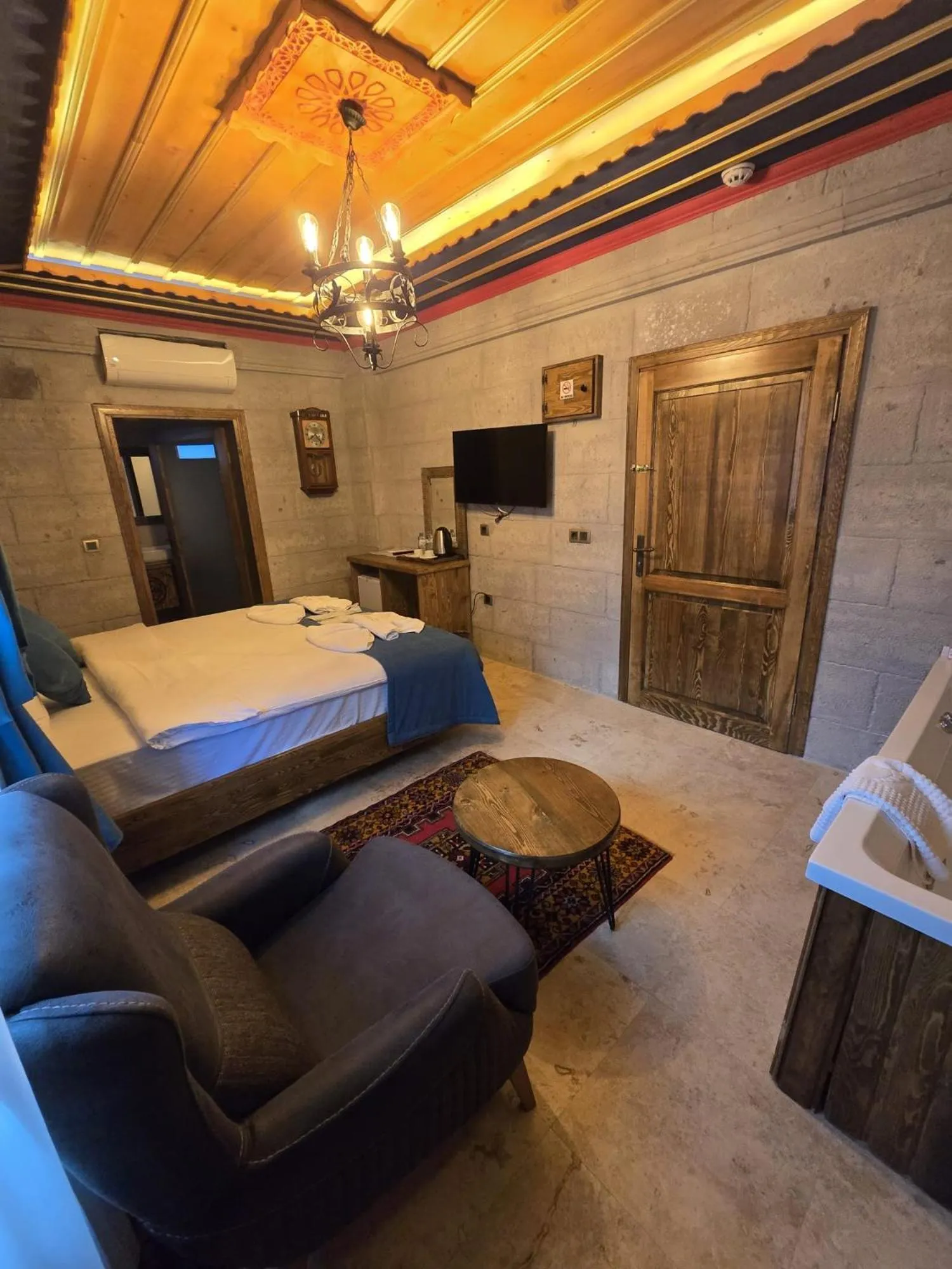 Bed in Elite Rose Cappadocia