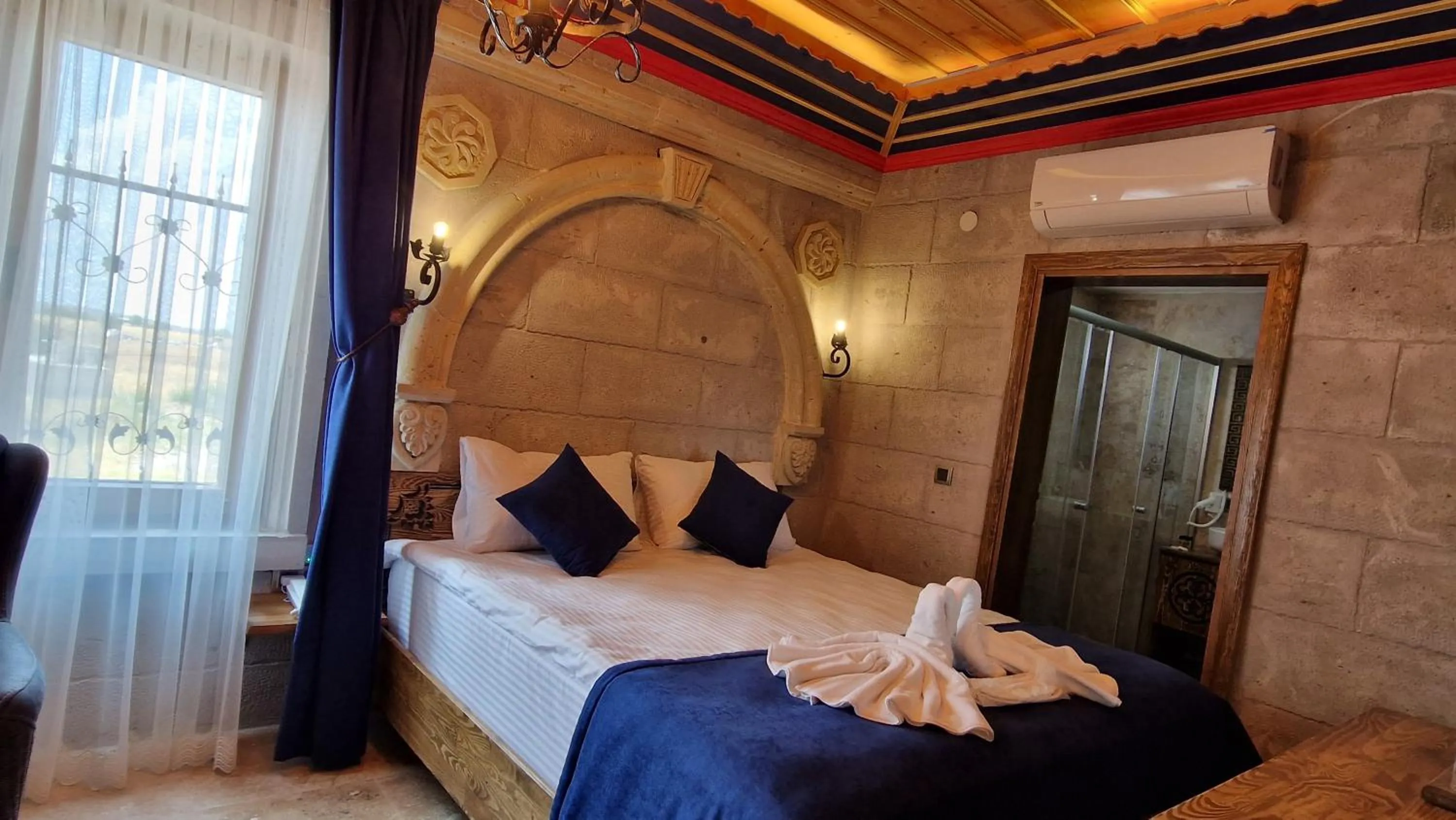 Bed in Elite Rose Cappadocia