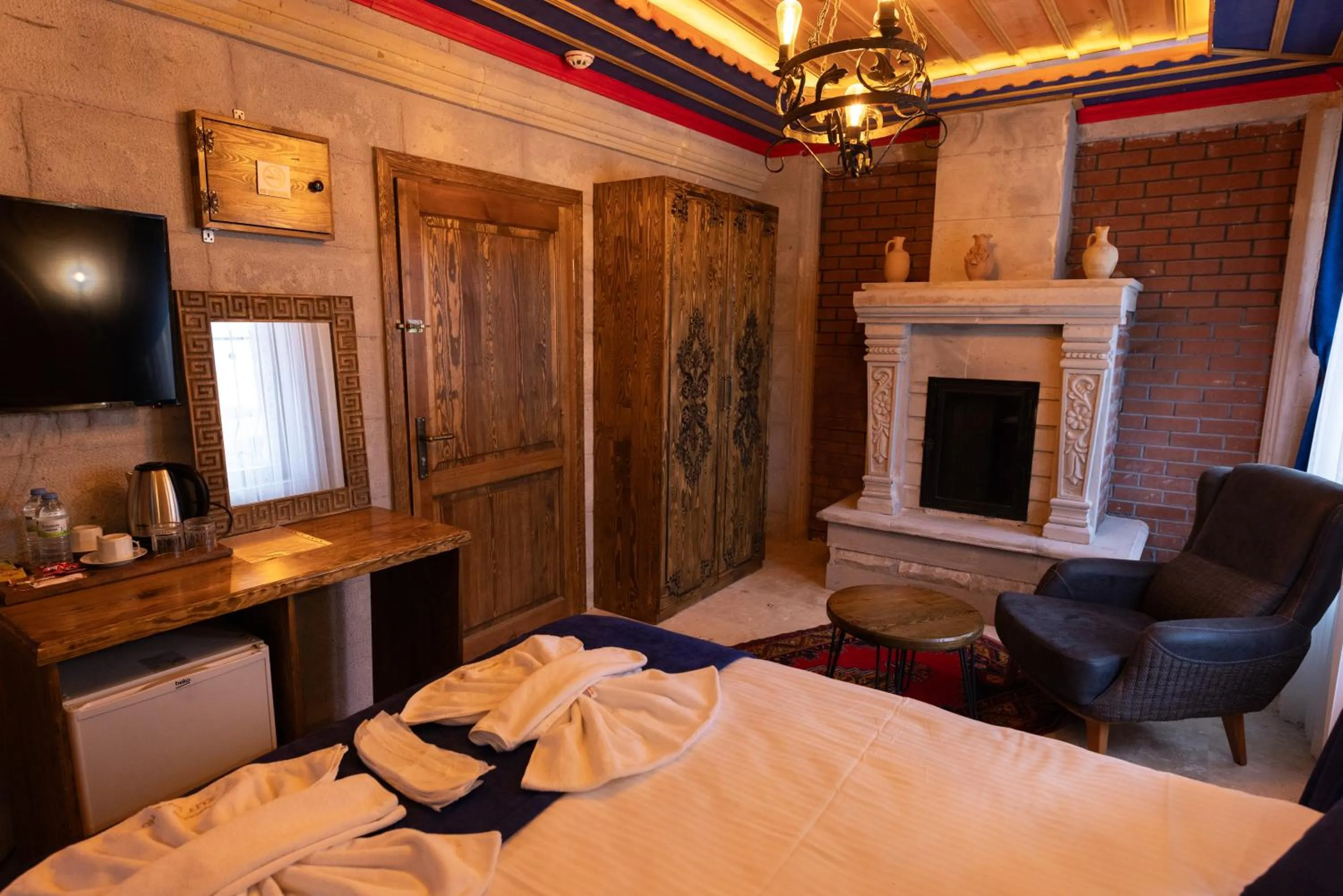 Bed in Elite Rose Cappadocia