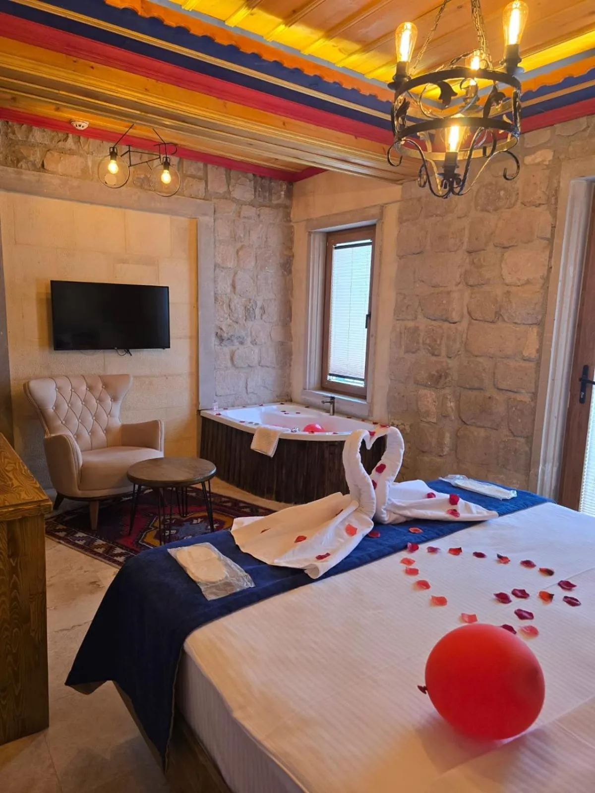 Bed in Elite Rose Cappadocia