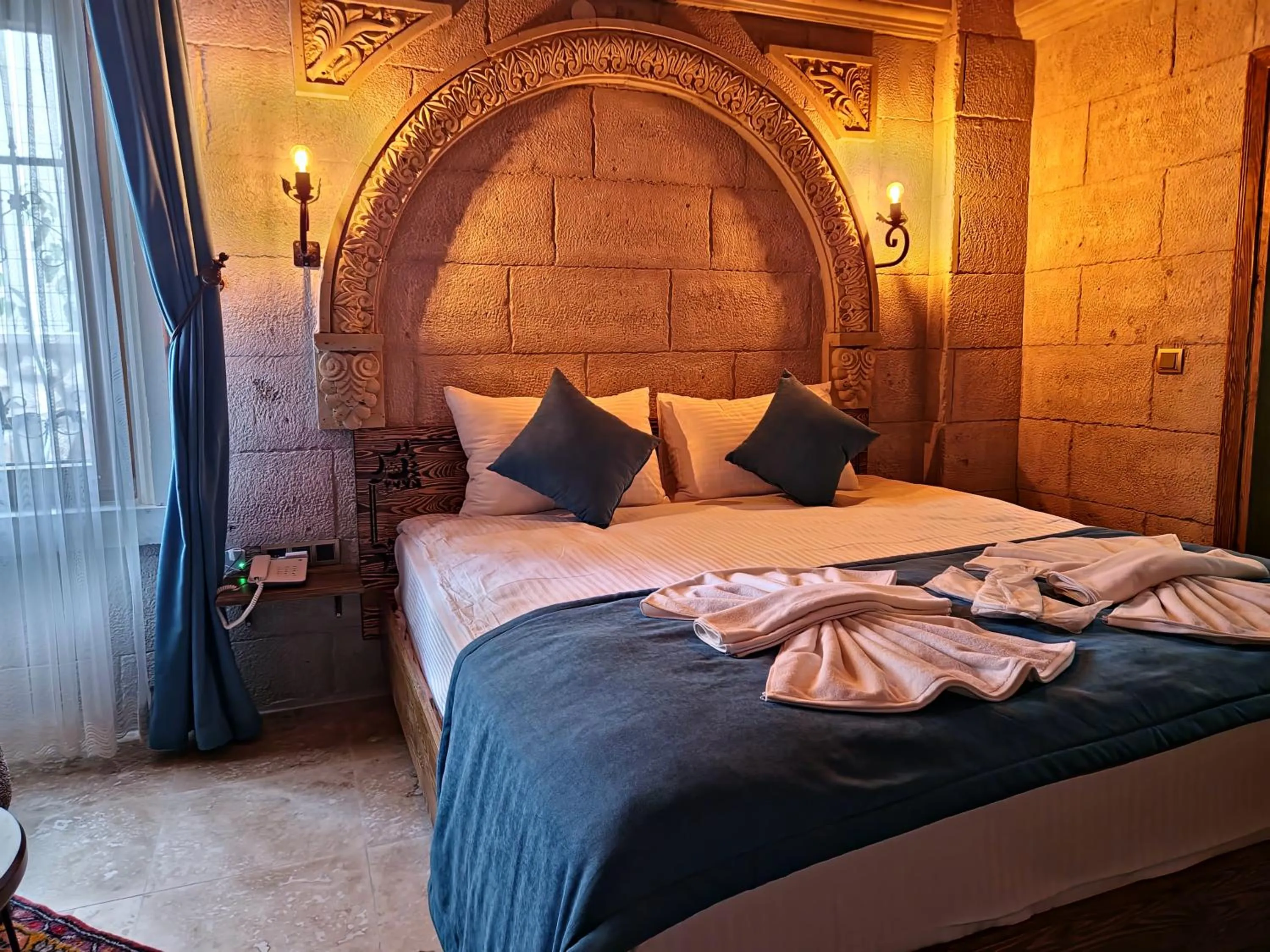 Bed in Elite Rose Cappadocia