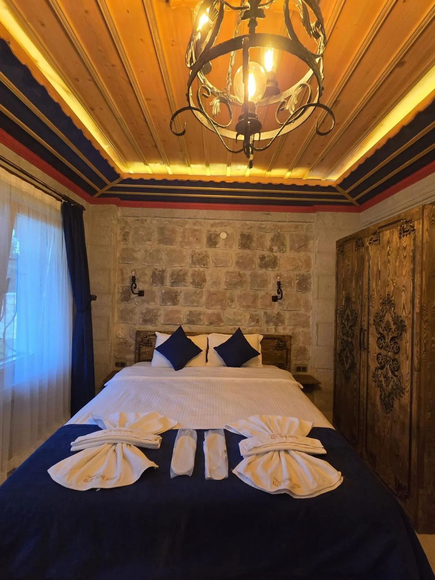 Bed in Elite Rose Cappadocia