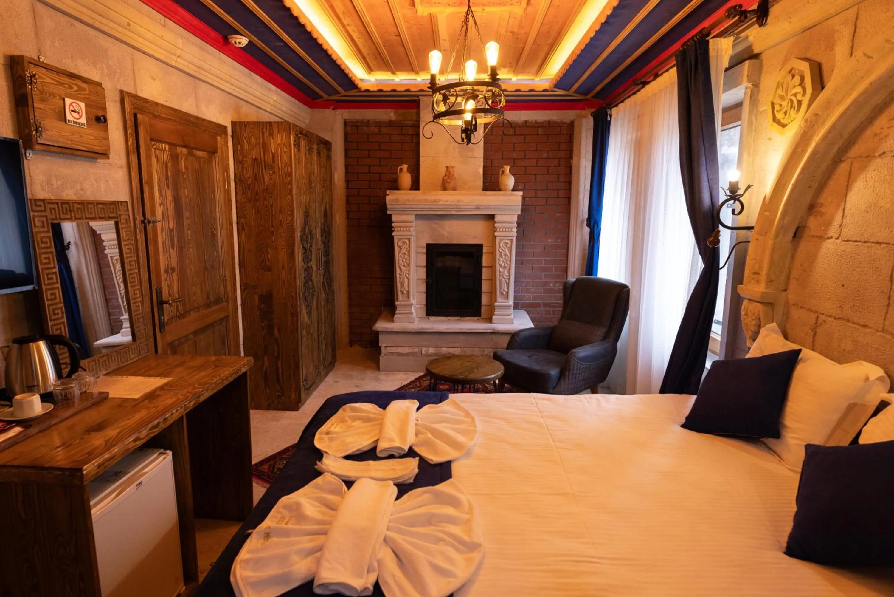 Bed in Elite Rose Cappadocia