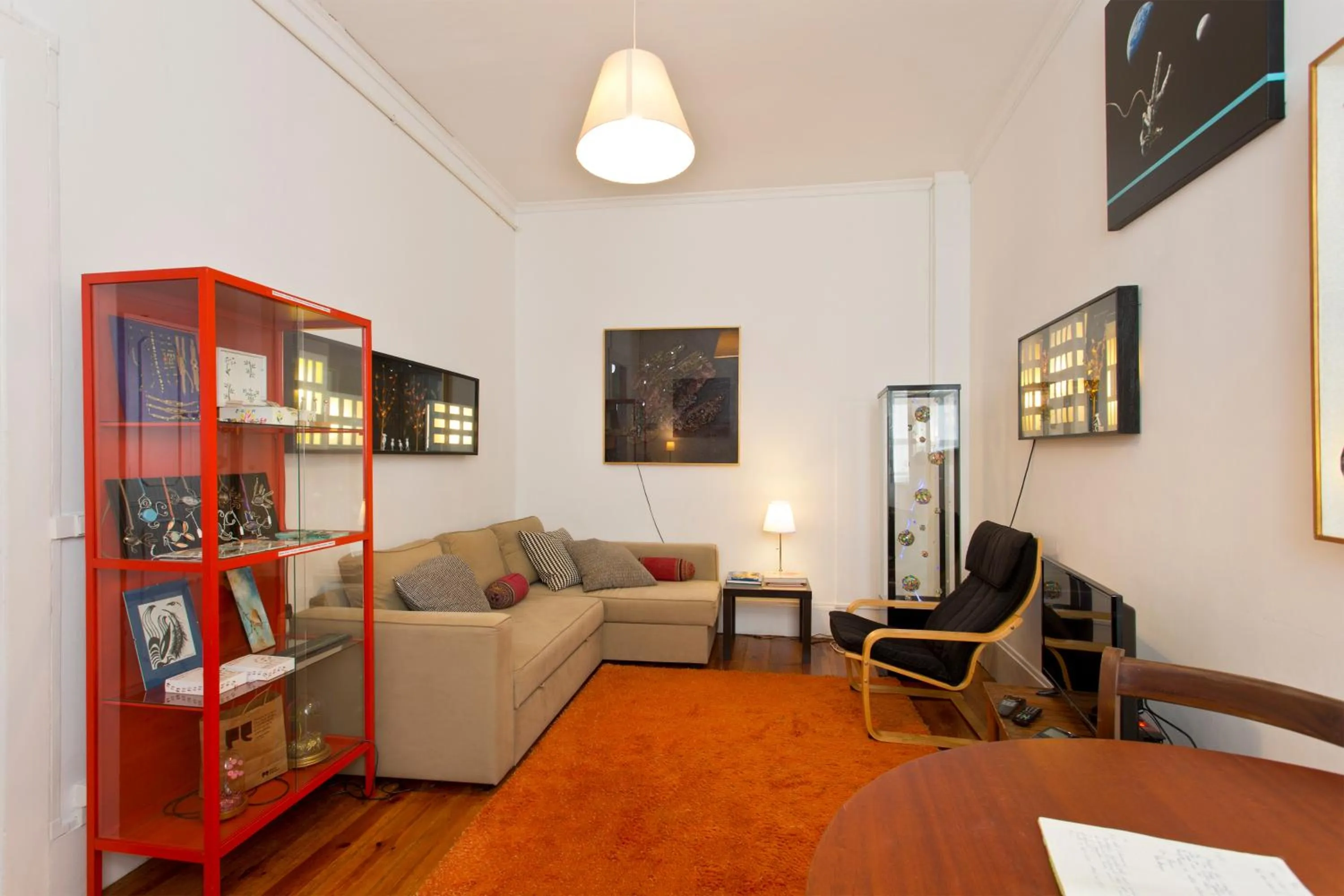 Living room in Hostel Alegria