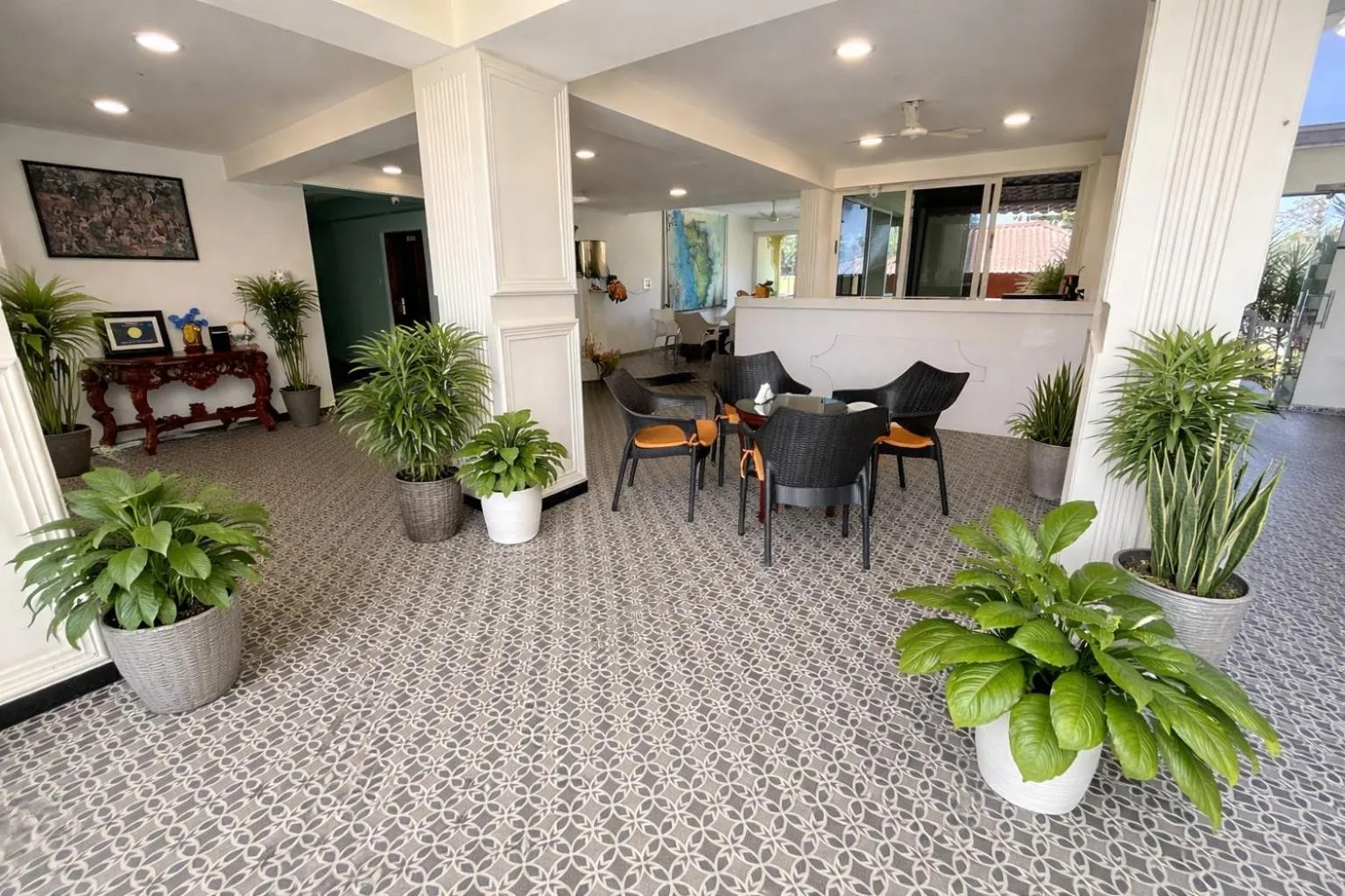 Lobby or reception in Praia Da Oura Boutique Resort ,Goa