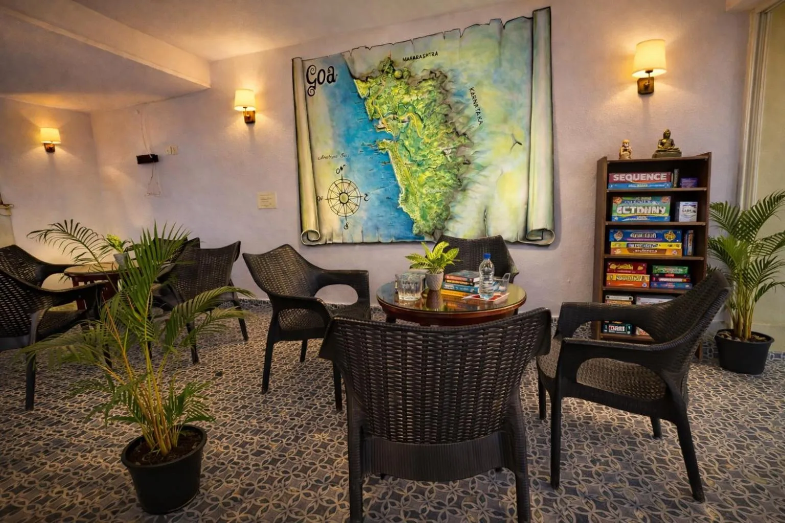 Lobby or reception in Praia Da Oura Boutique Resort ,Goa