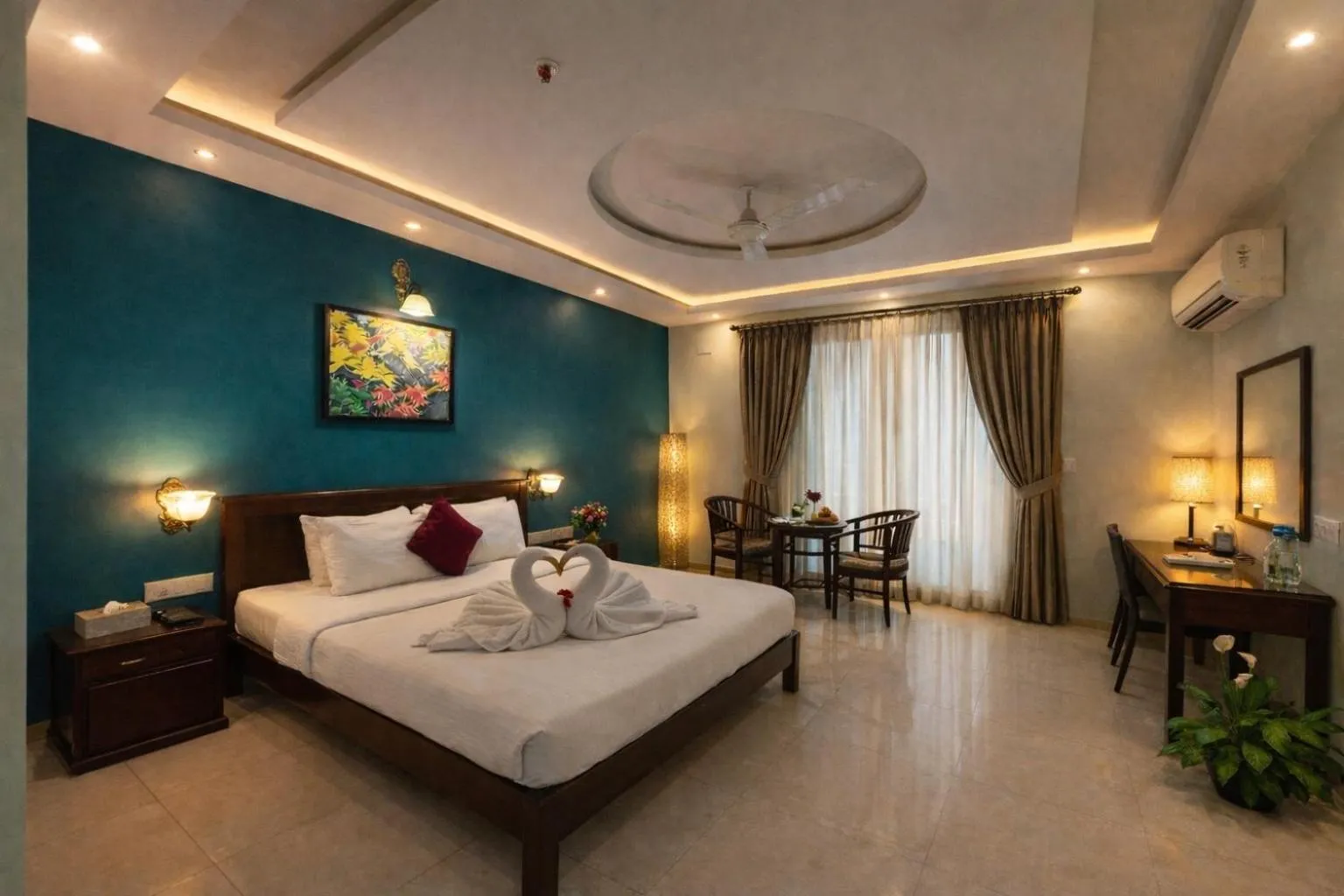 TV and multimedia, Bed in Praia Da Oura Boutique Resort ,Goa