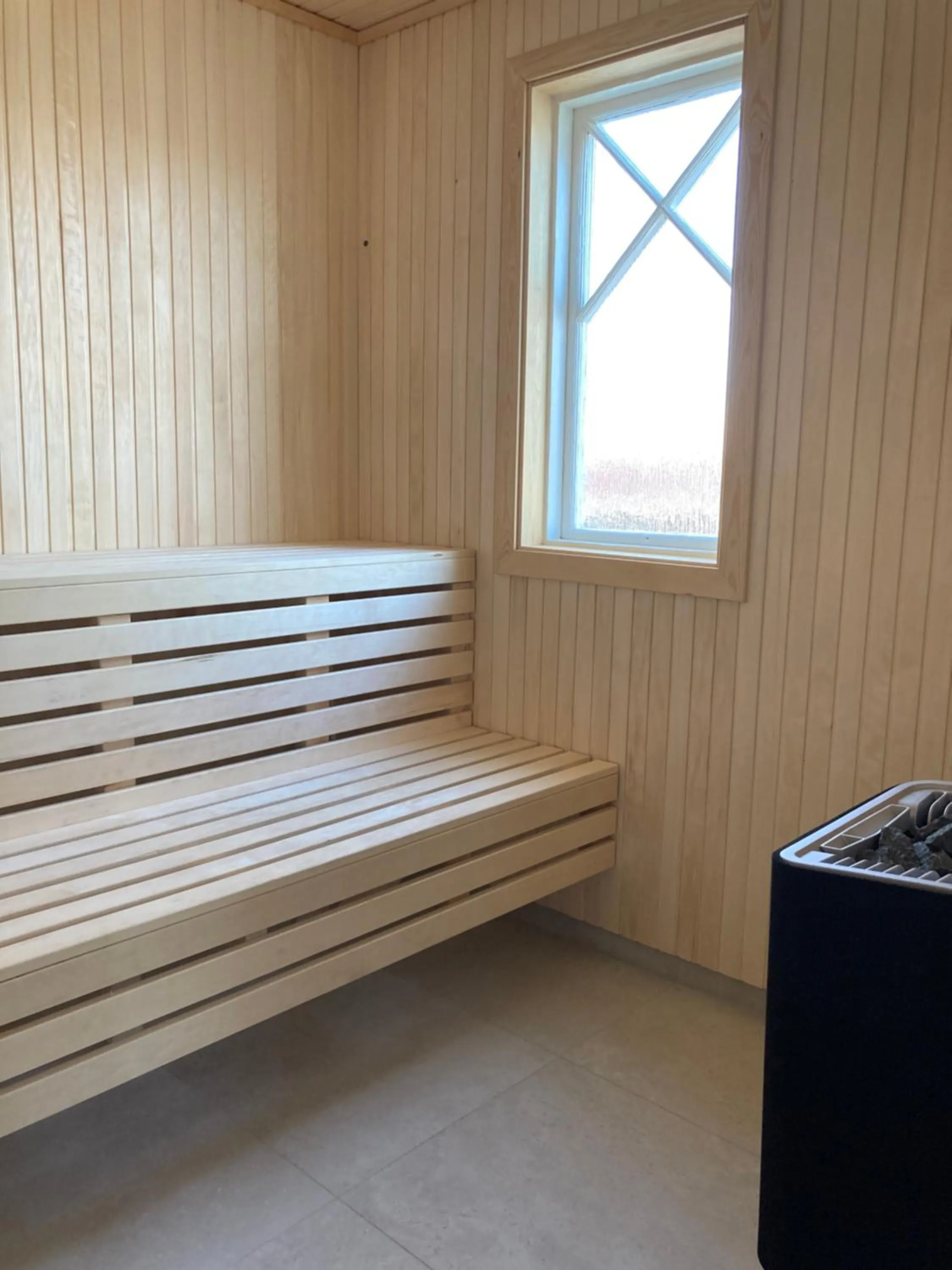 Sauna in Badholmens Vandrarhem