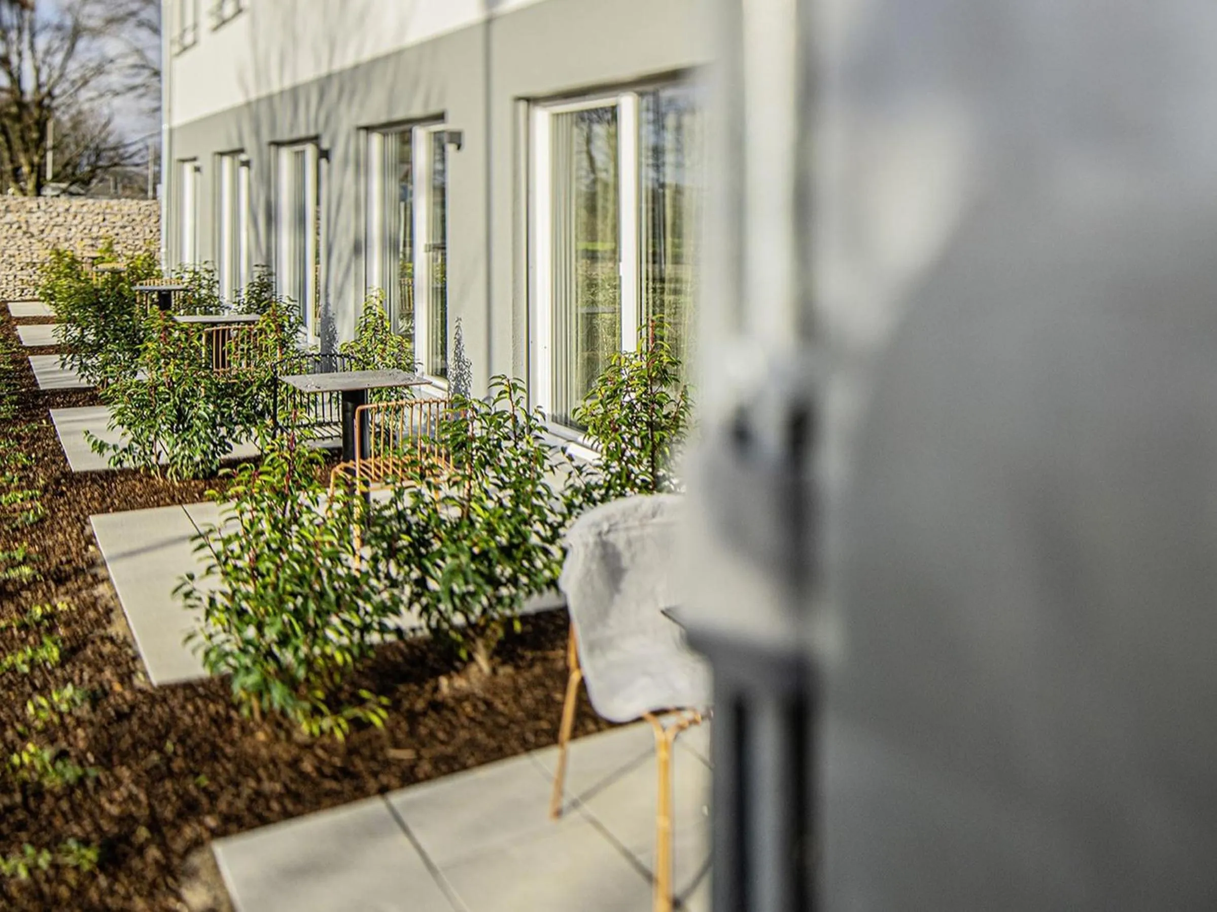 Property building in Adoro Aparthotel