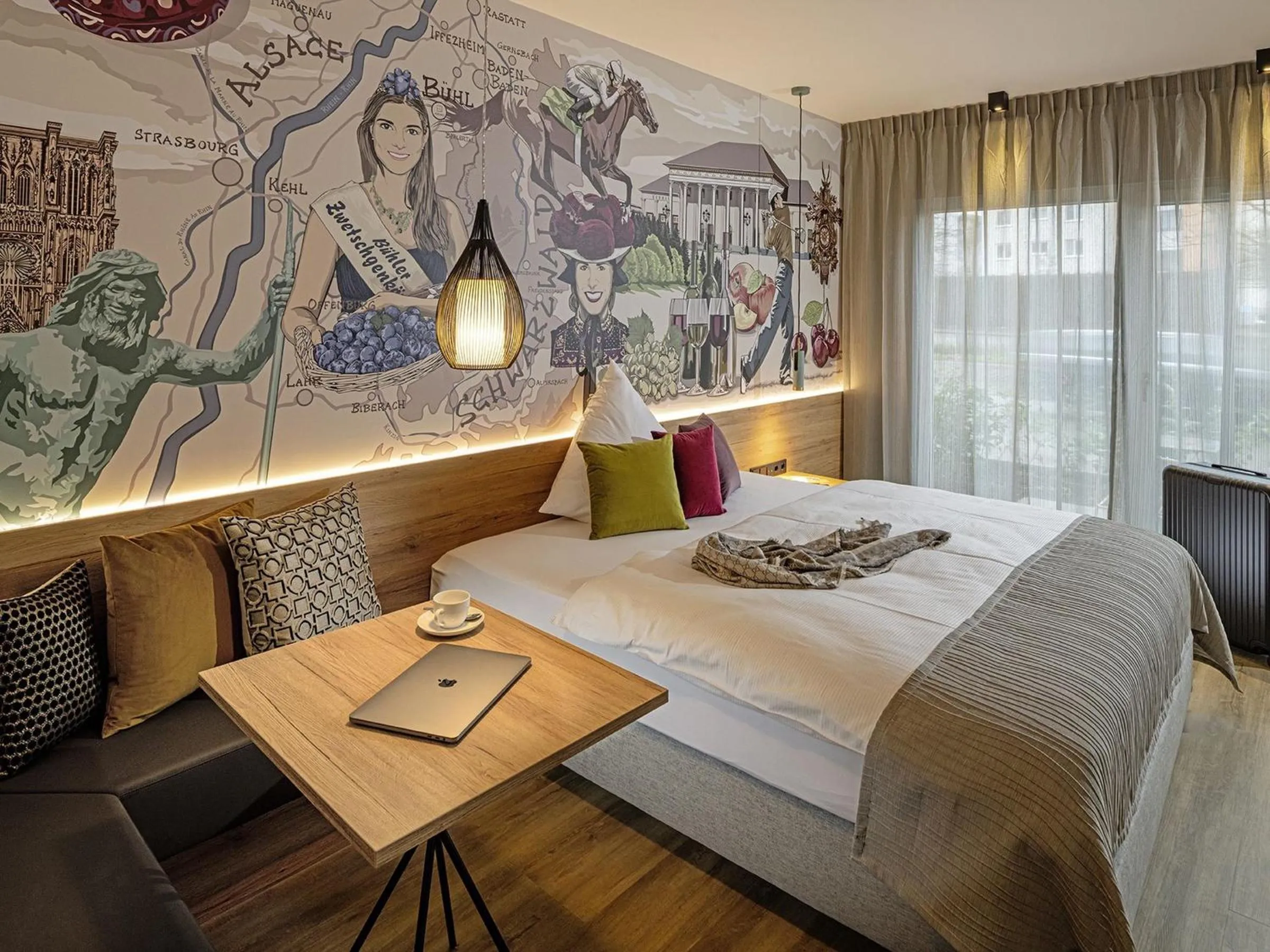 Bed in Adoro Aparthotel