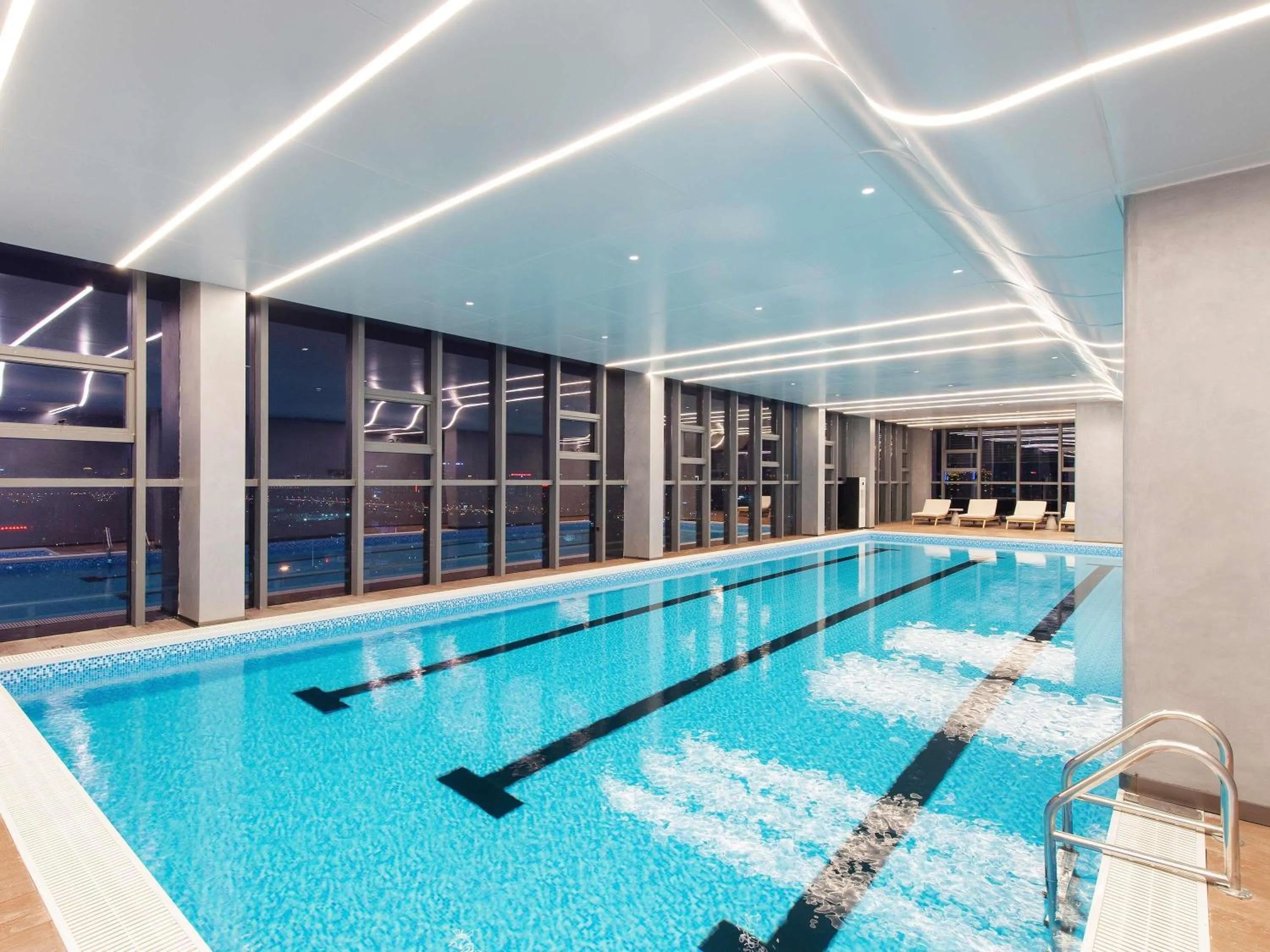 Pool view in Novotel Kunming City Center