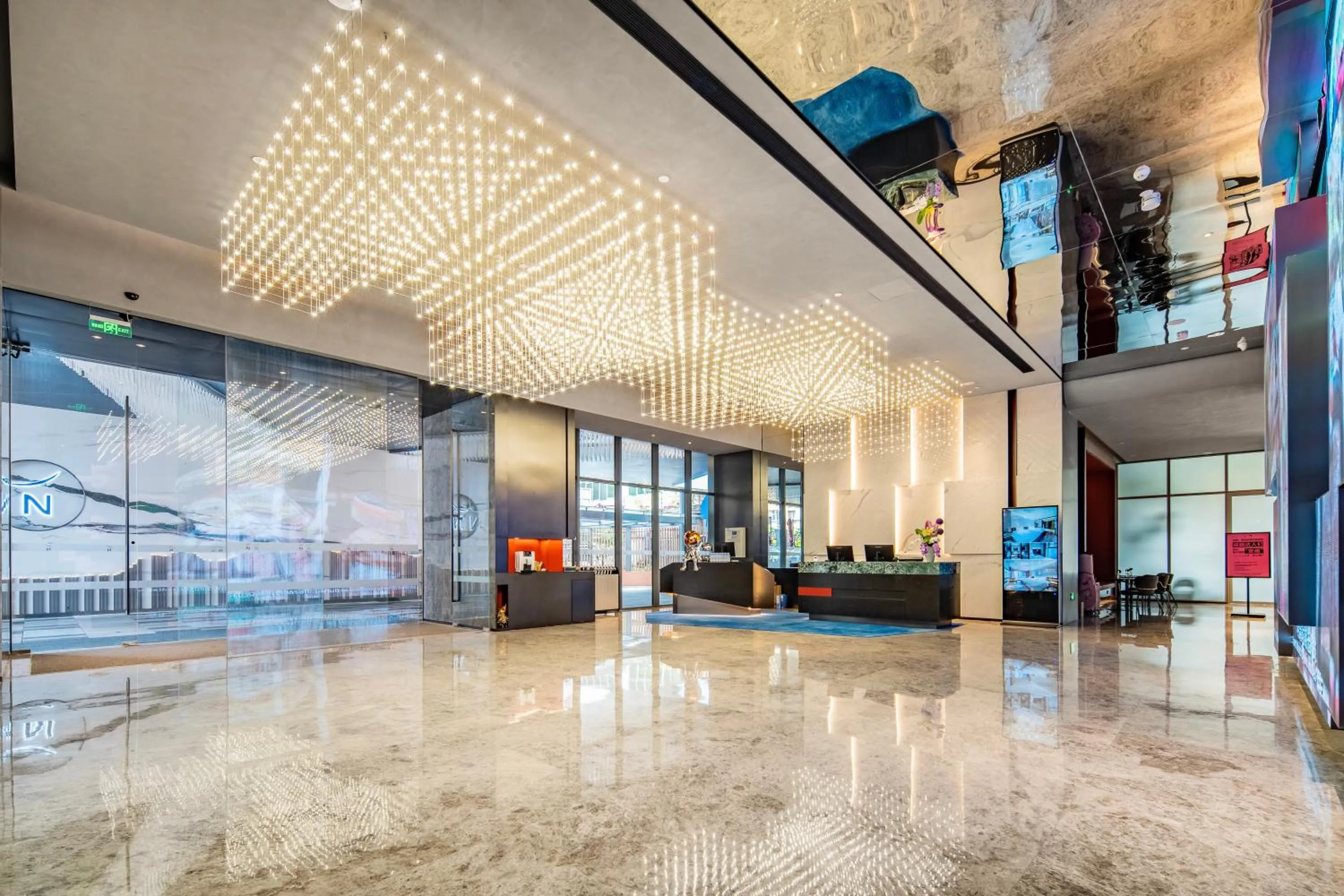 Lobby or reception in Novotel Kunming City Center