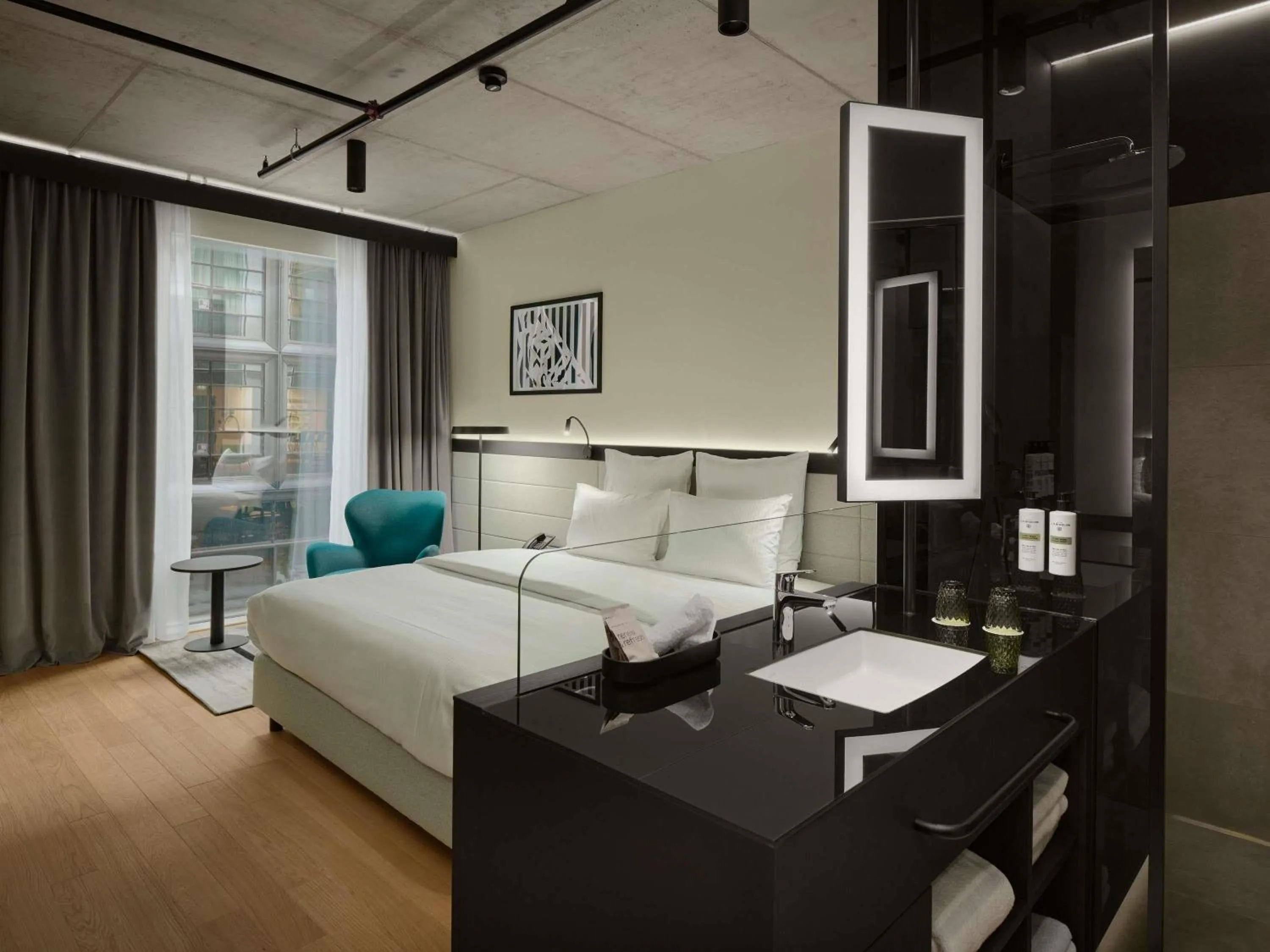 Bedroom, Bed in Pullman Zagreb