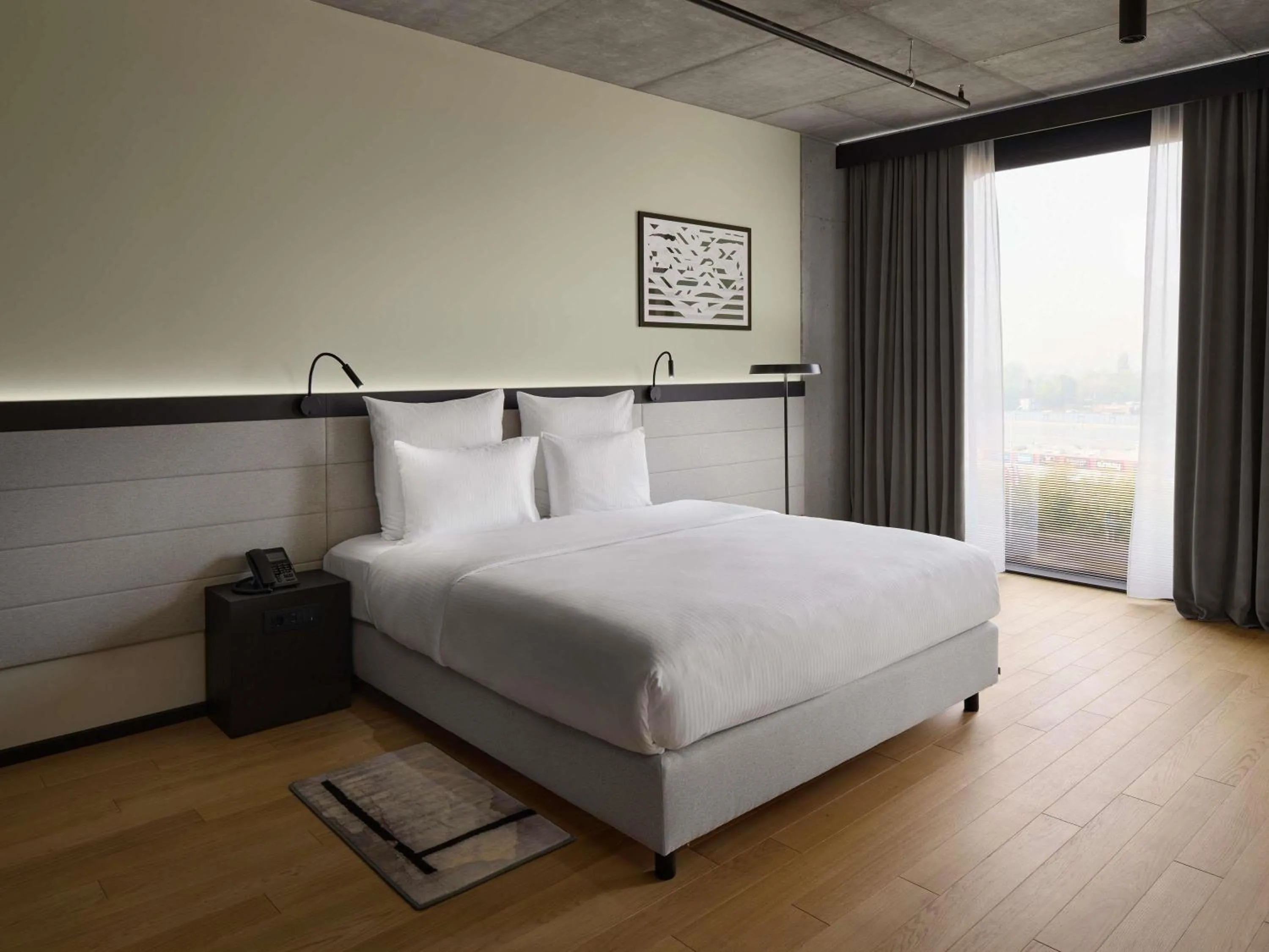 Bedroom, Bed in Pullman Zagreb