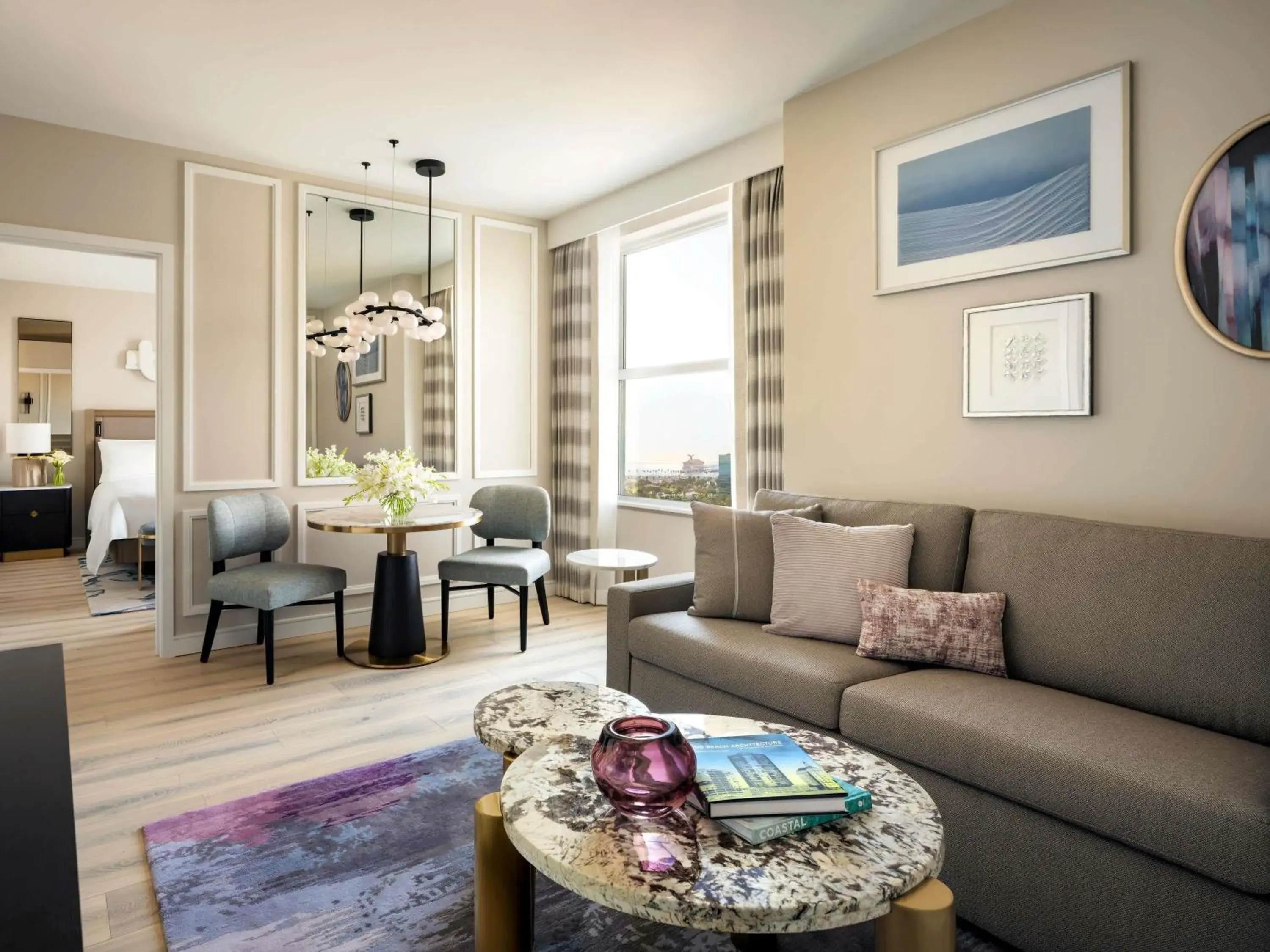 One Bedroom King Suite with City View in Fairmont Breakers Long Beach One Bedroom King Suite with City View in Fairmont Breakers Long Beach