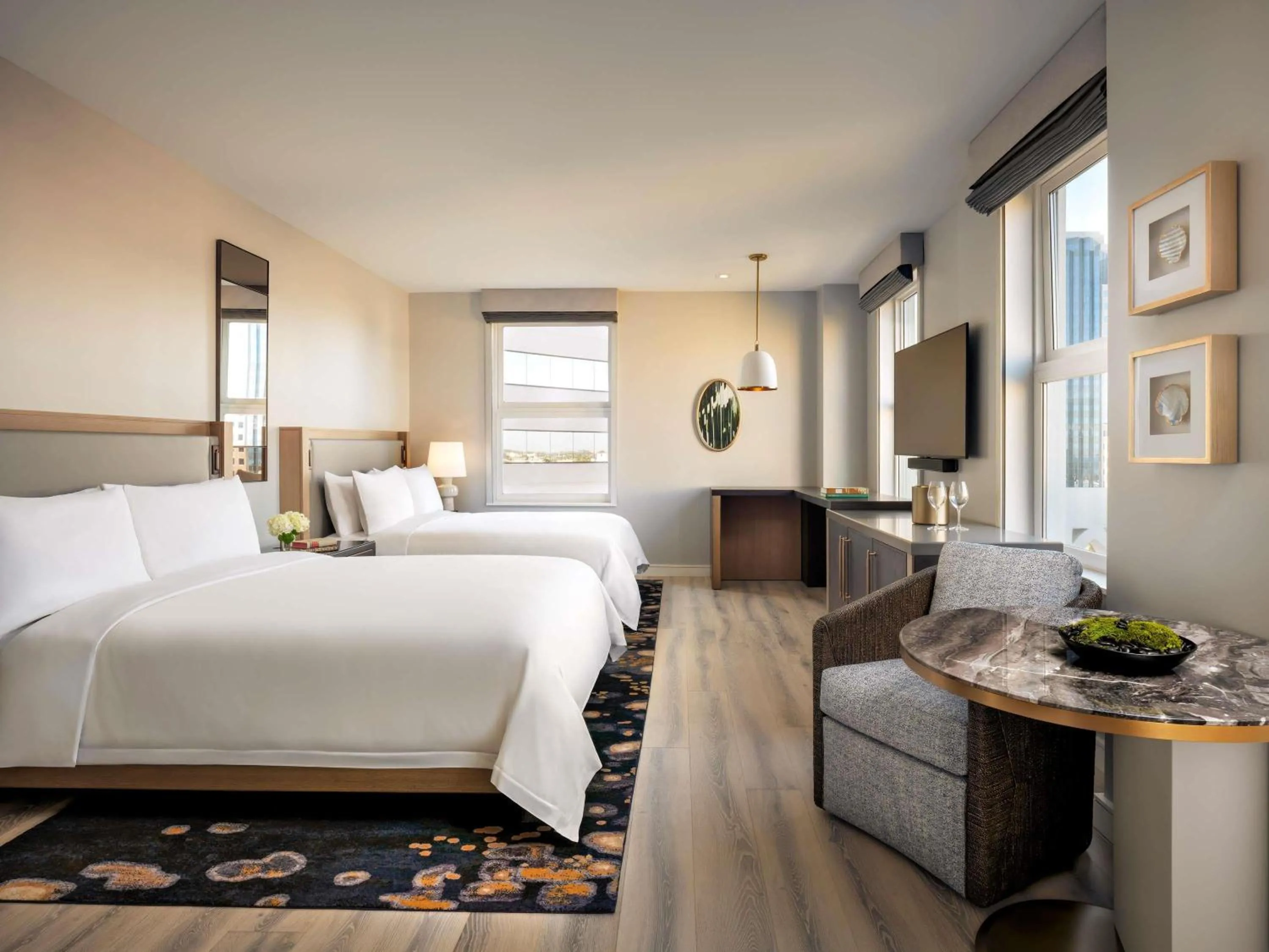 Bedroom, Bed in Fairmont Breakers Long Beach