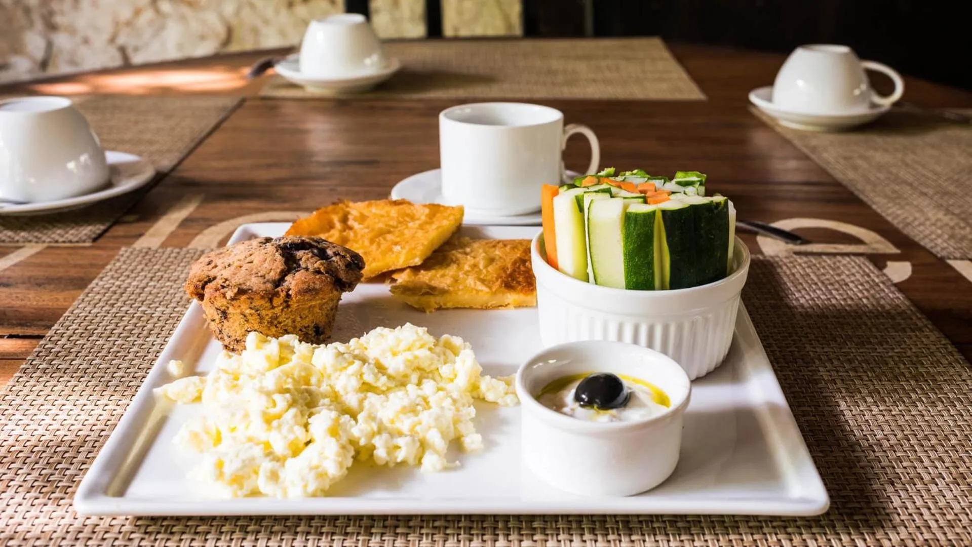 Restaurant/places to eat in Paje By Night Bungalows