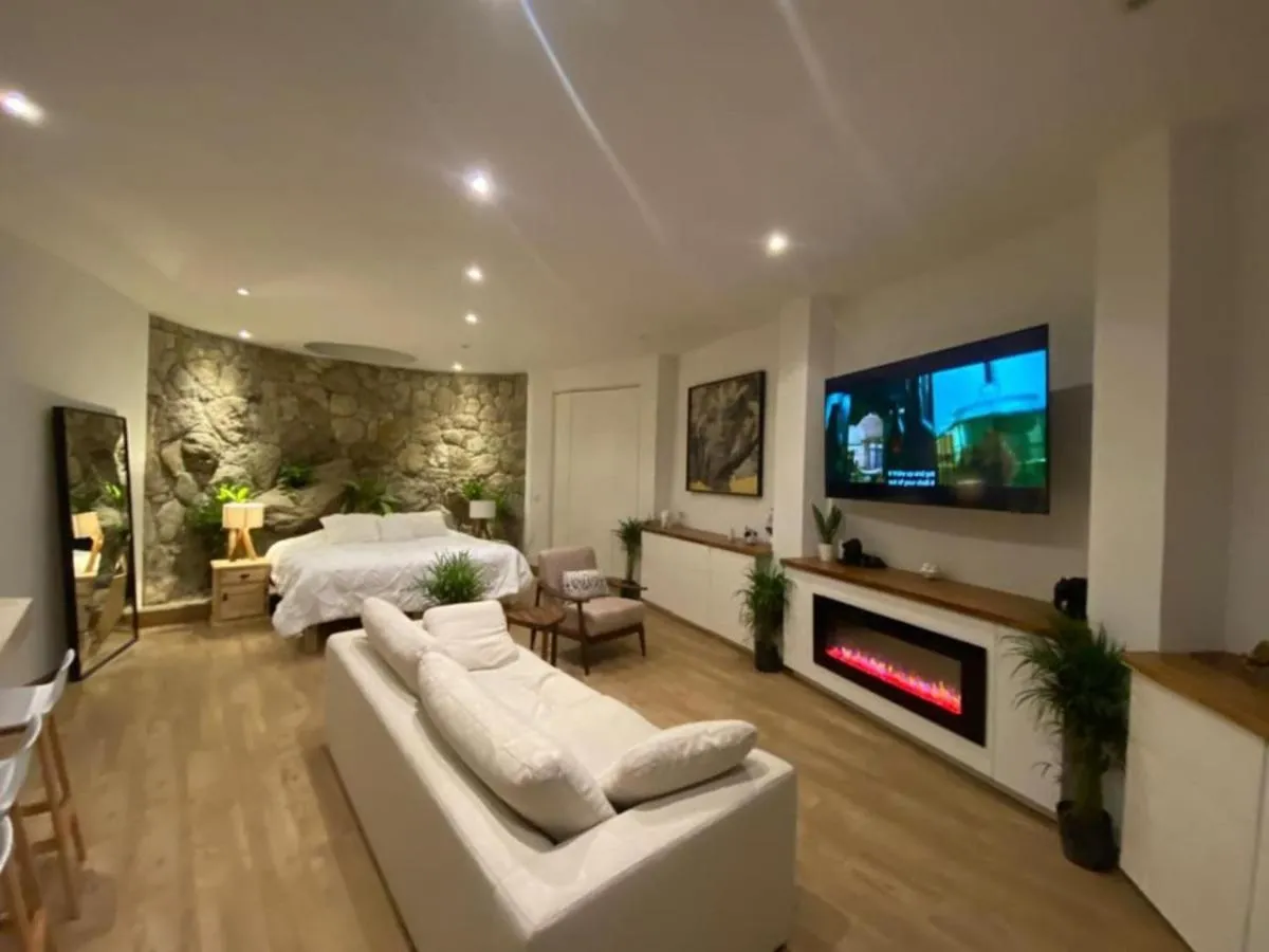 Comfortable loft and great location