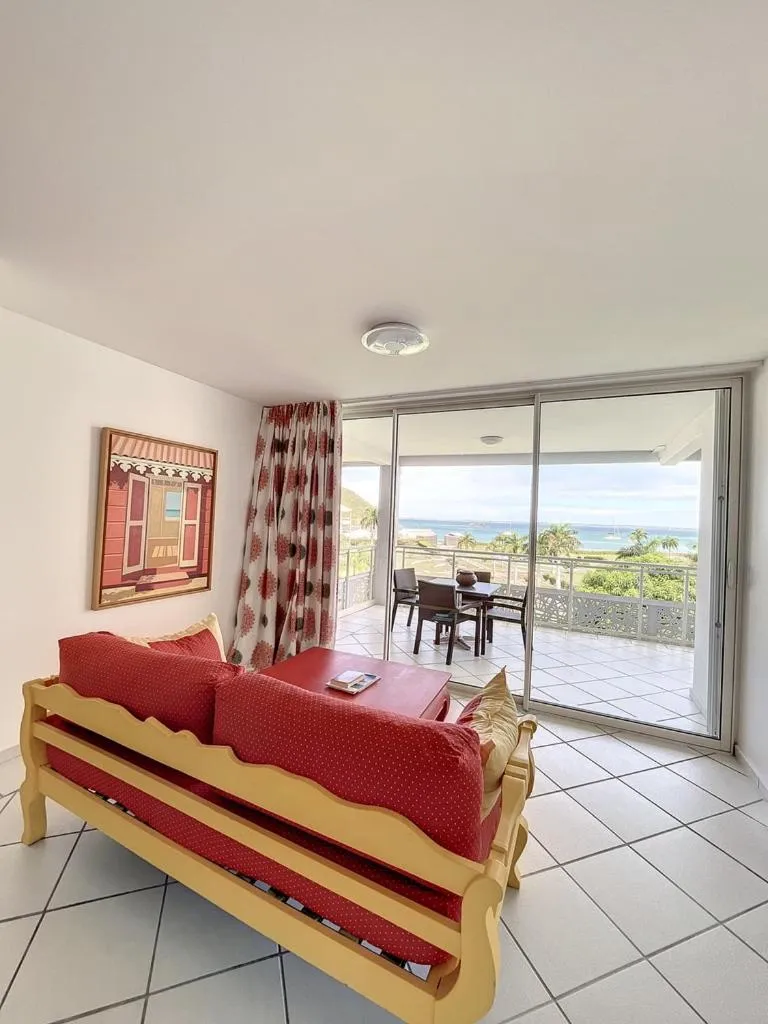 Natural landscape, Bed in Le Domaine Anse Marcel Beach Resort