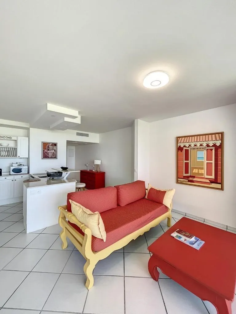 TV and multimedia in Le Domaine Anse Marcel Beach Resort