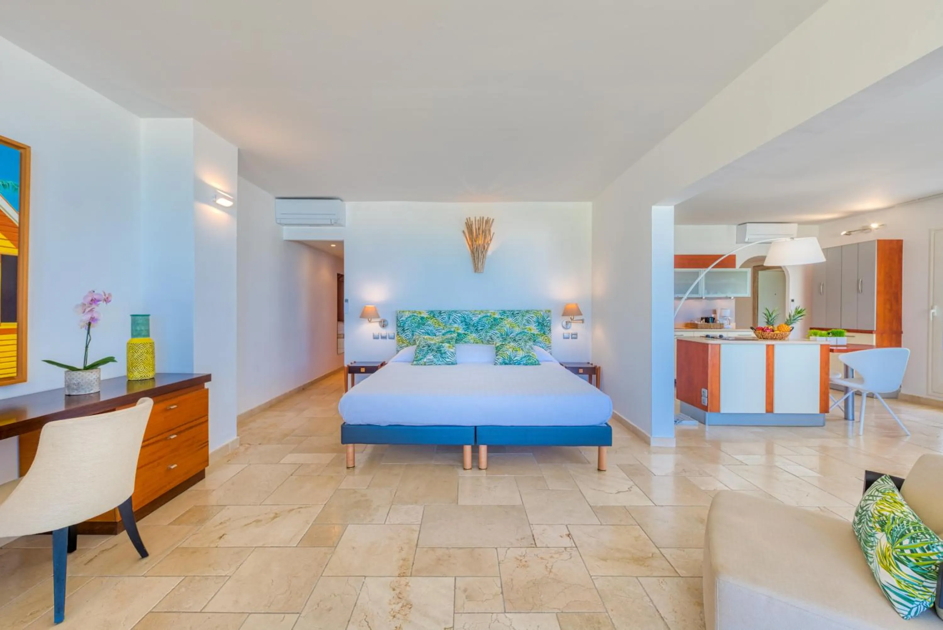 Photo of the whole room, Bed in Le Domaine Anse Marcel Beach Resort