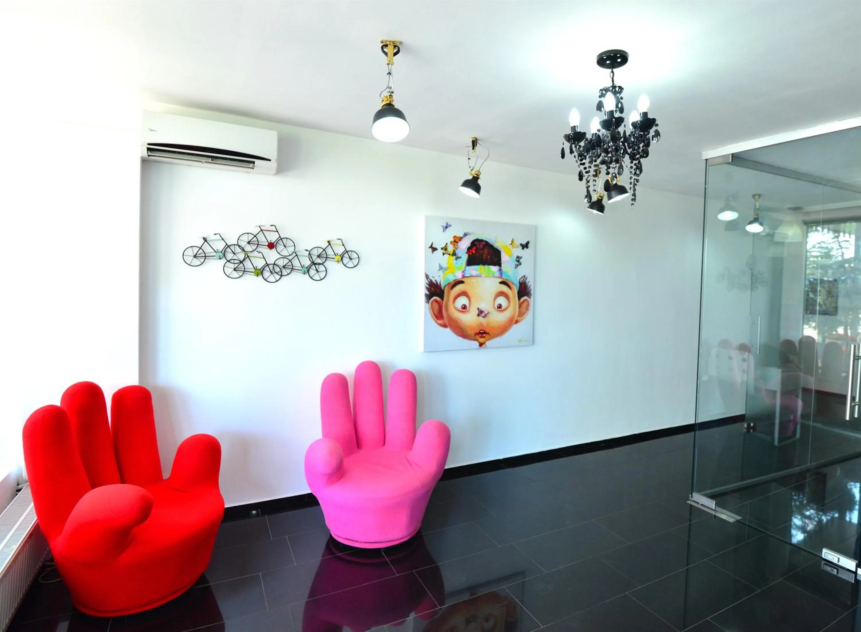 Decorative detail in Hotel Biscuit