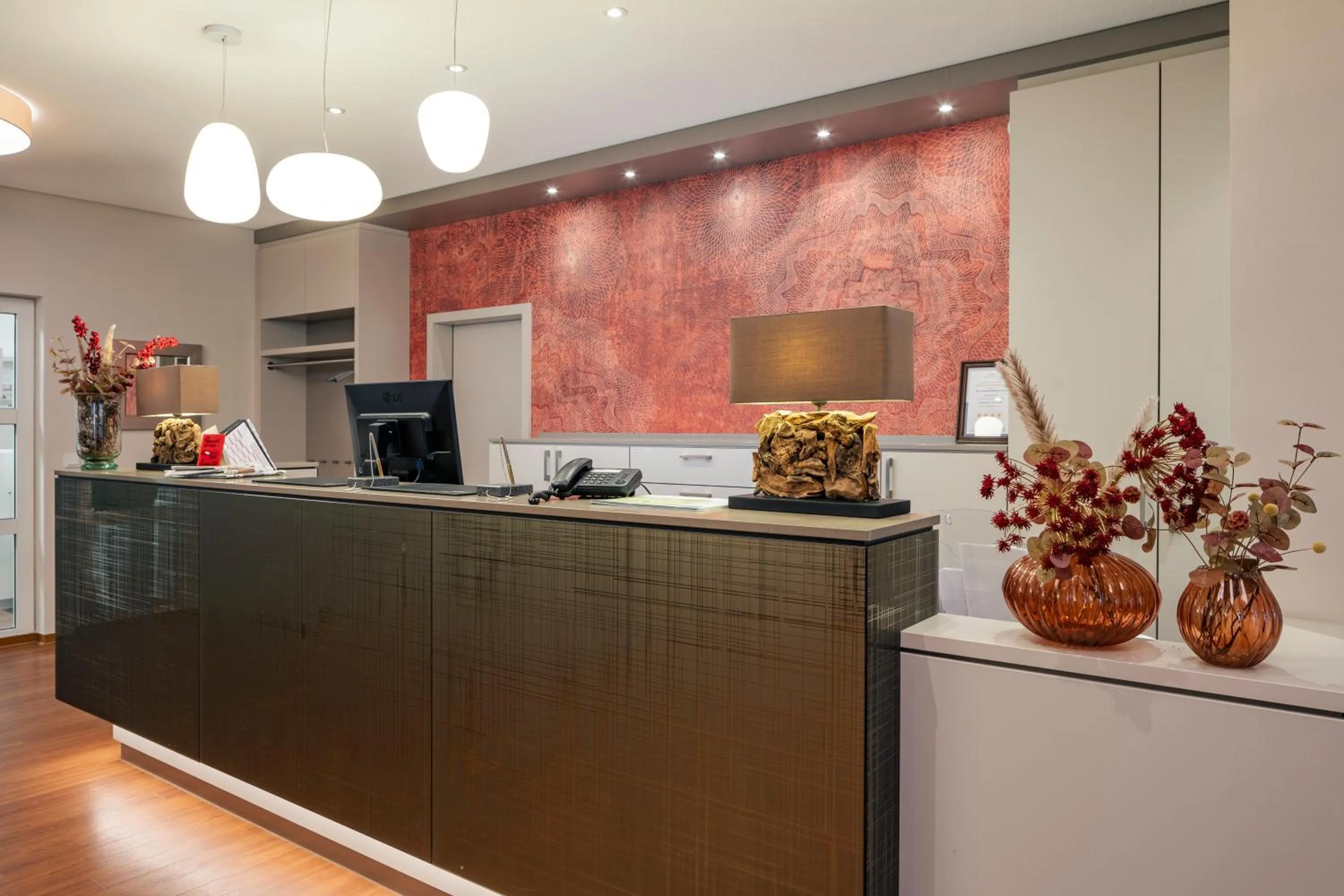 Lobby or reception in Hotel Fuchsen