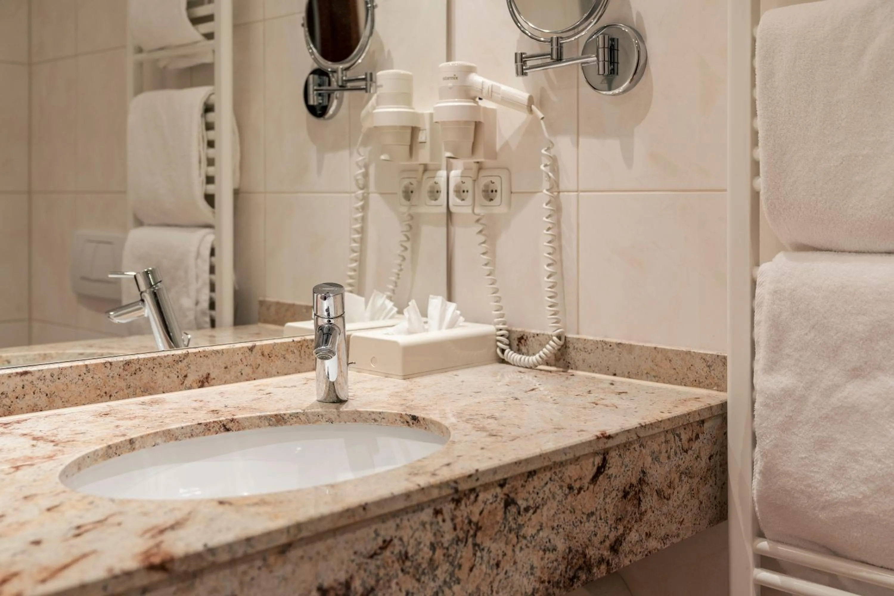 Bathroom in Hotel Fuchsen