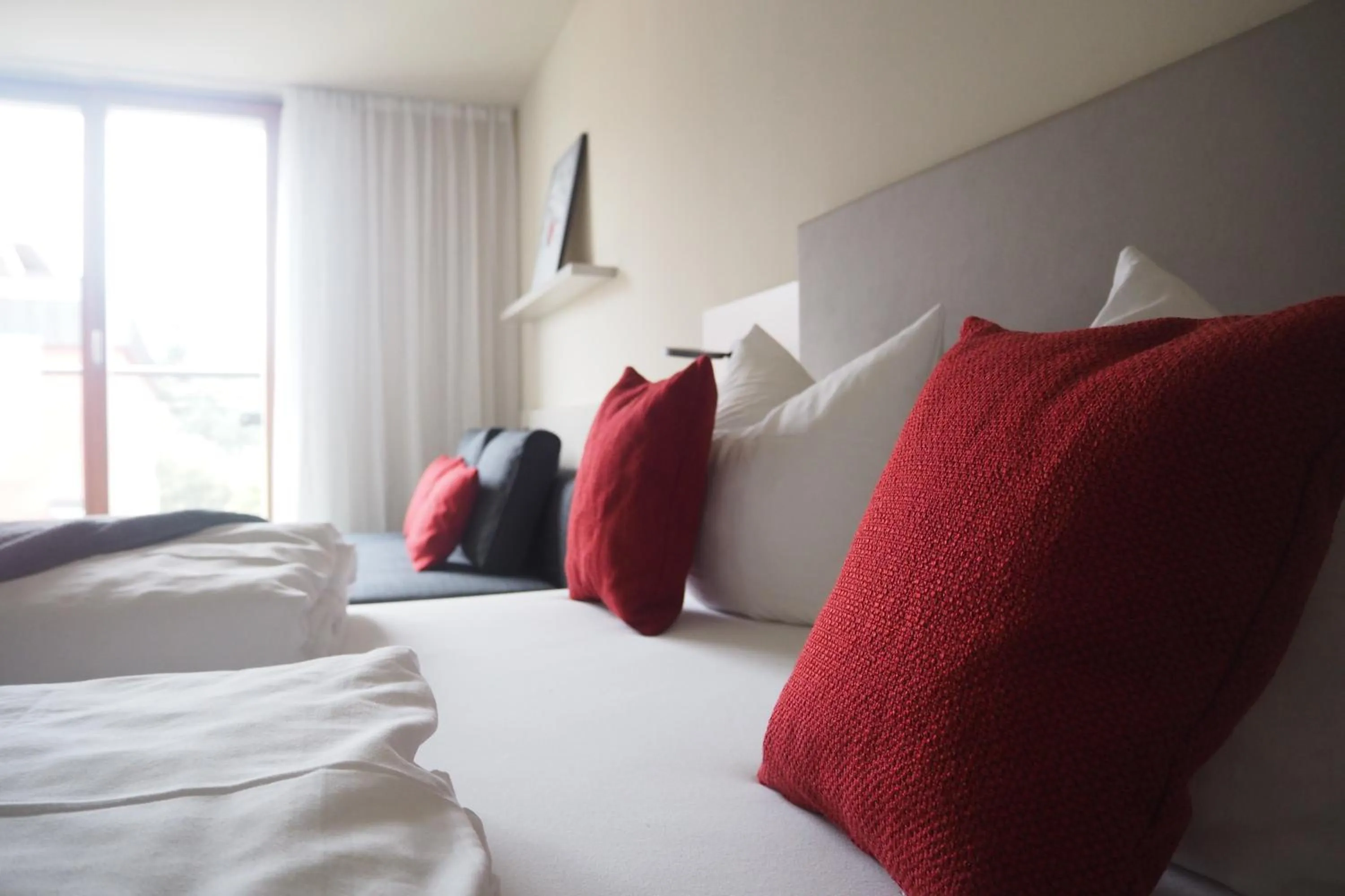 Bed in Hotel Fuchsen