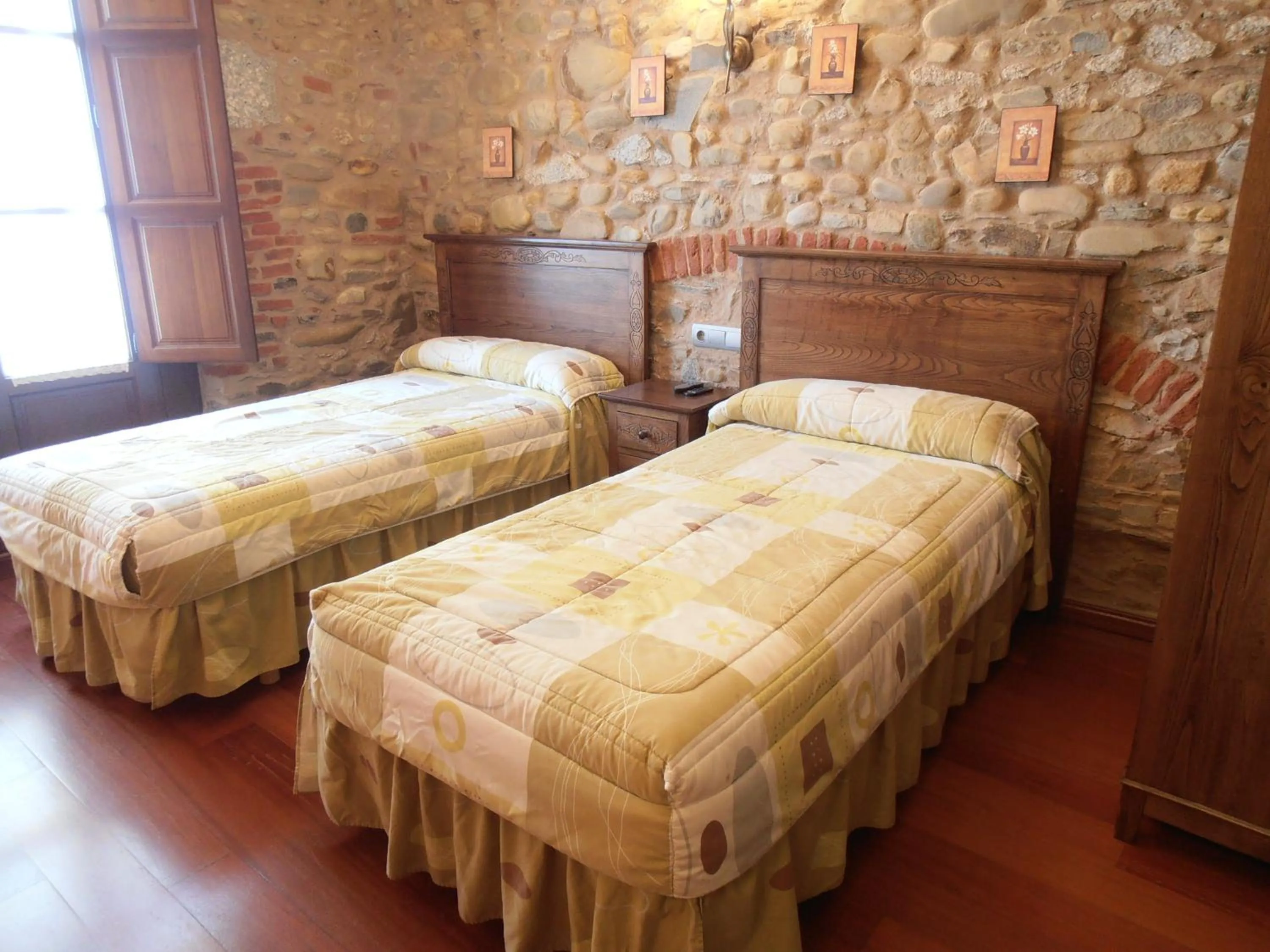 Bed in Hostal Virgen de la Encina
