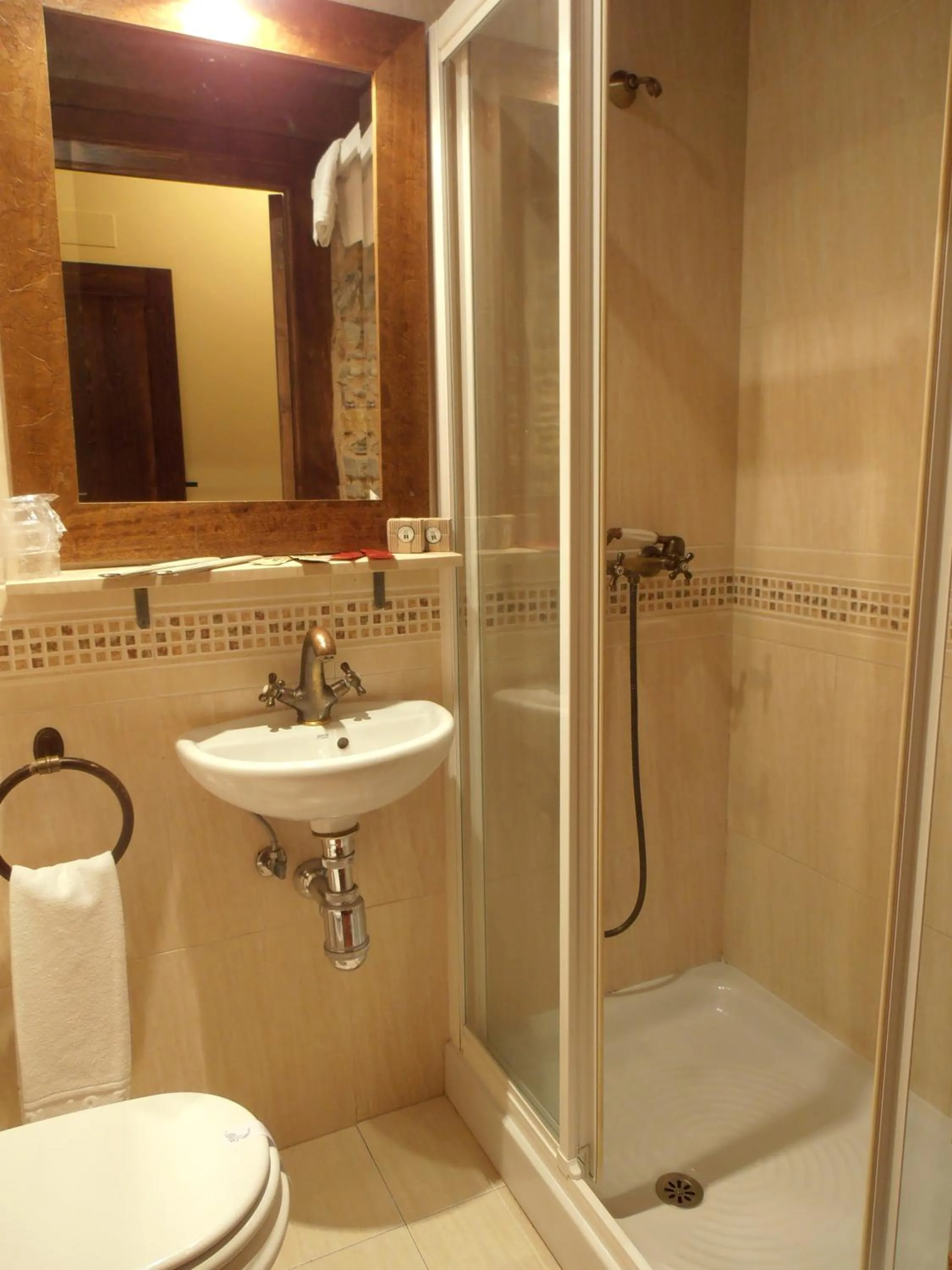 Bed in Hostal Virgen de la Encina