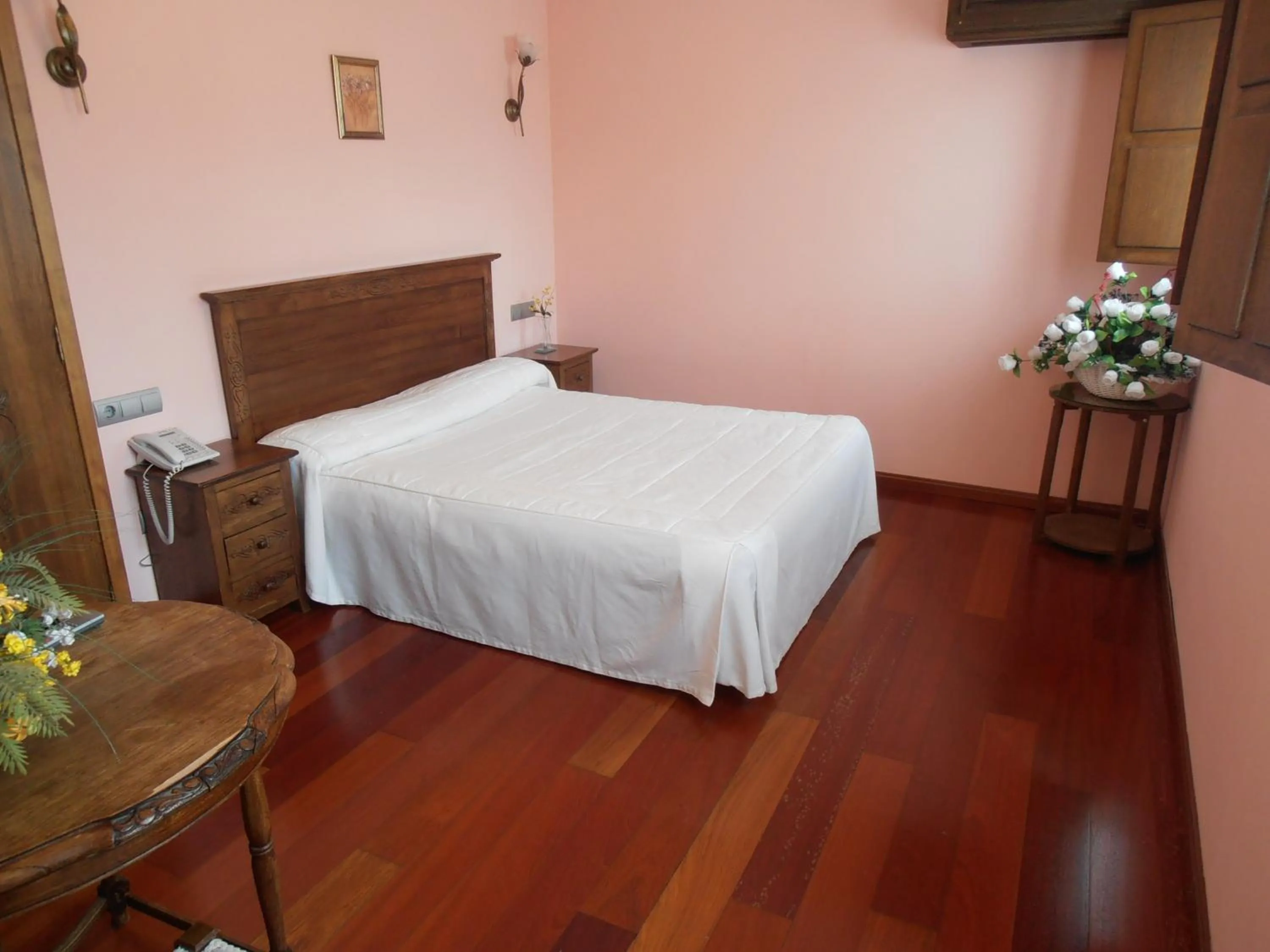 Bed in Hostal Virgen de la Encina