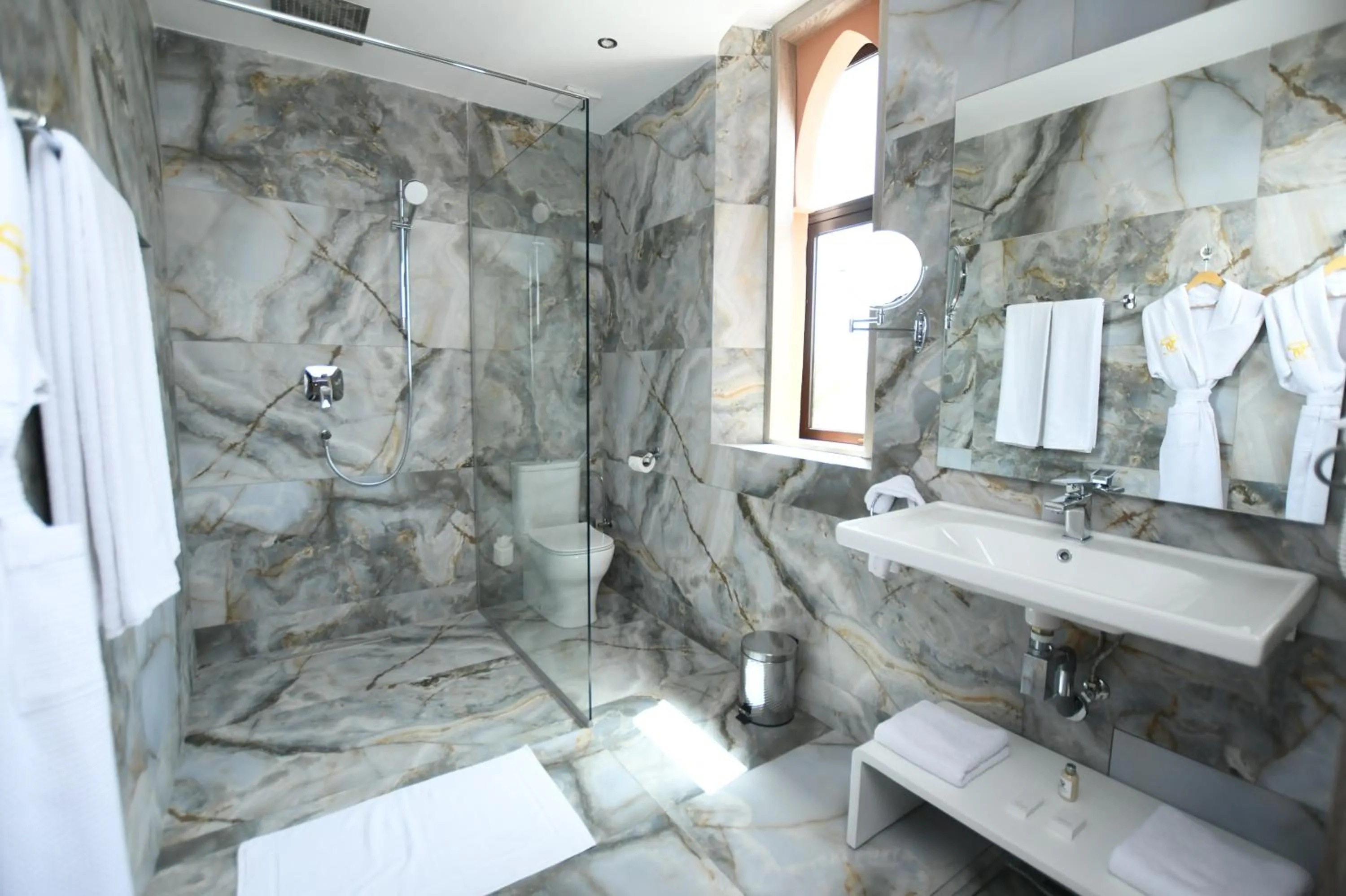 Bathroom in 555 Hotel Clubbing Adults Only