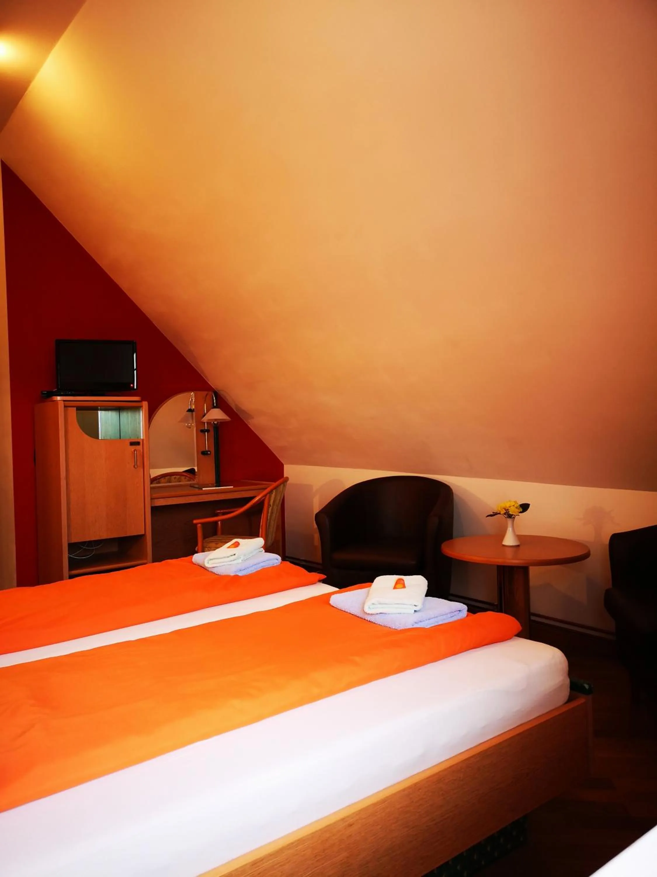 Seating area, Bed in Golfcentrum Schloss Karnitz Rügen