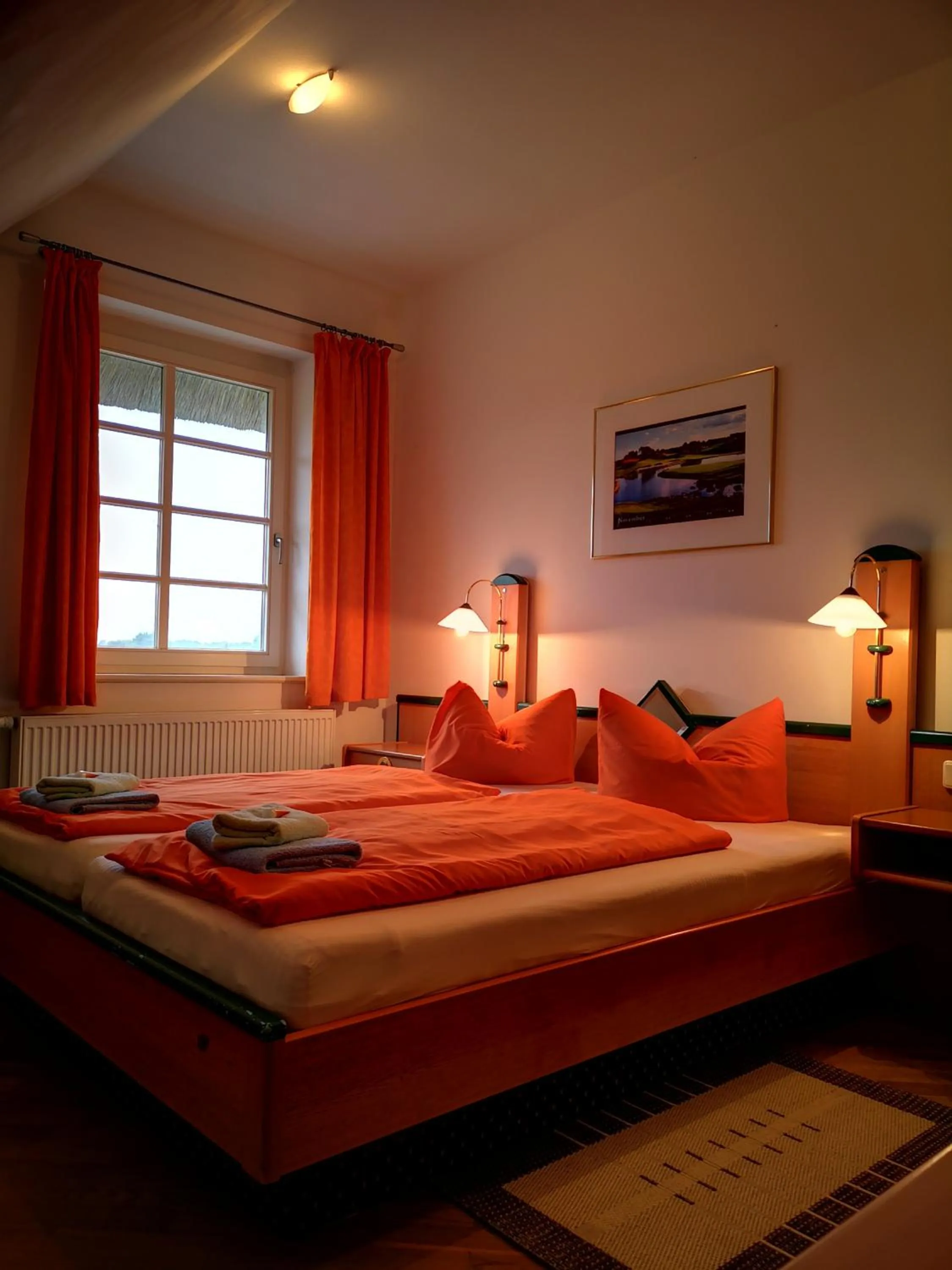 Bedroom, Bed in Golfcentrum Schloss Karnitz Rügen