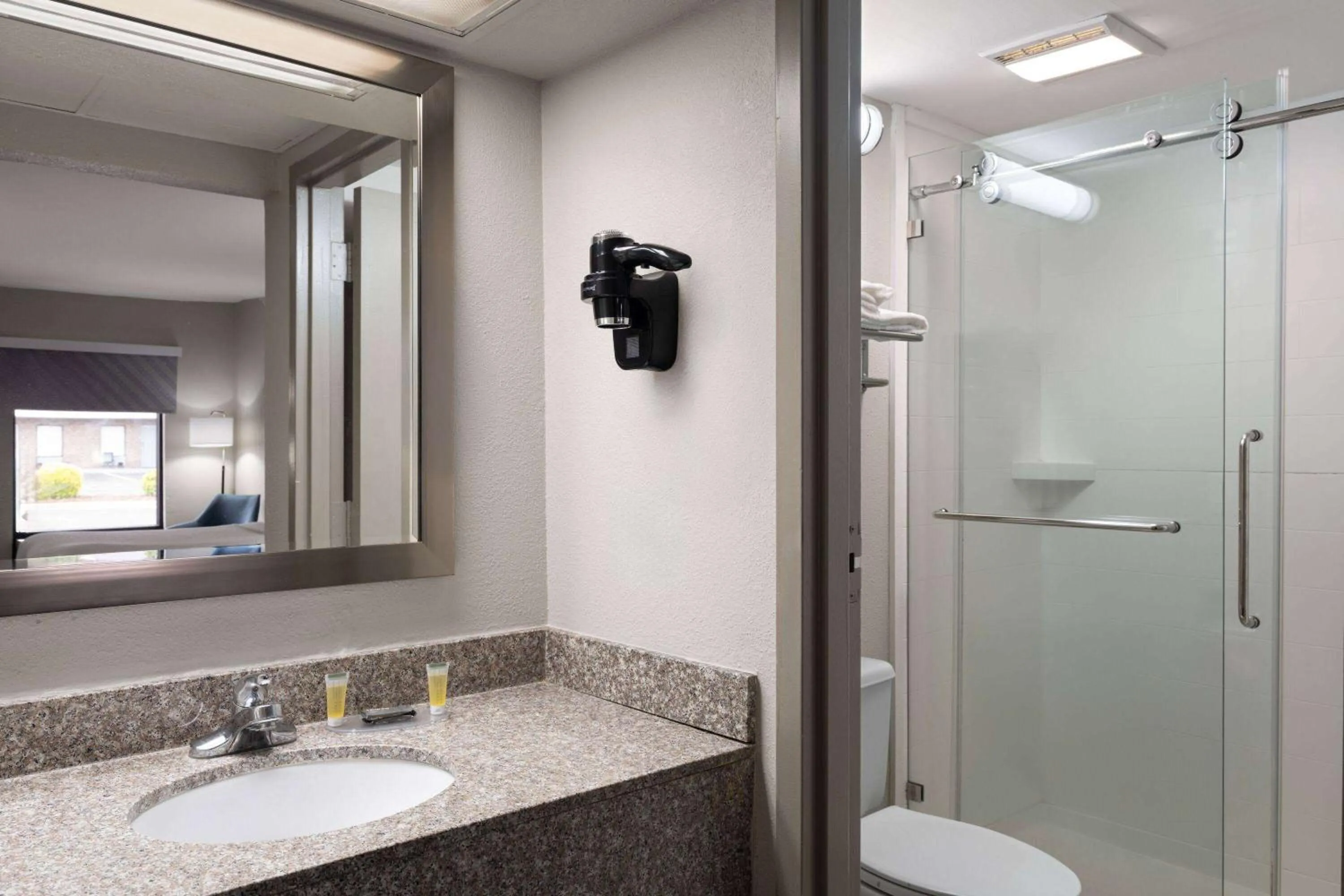 Bathroom in Days Inn by Wyndham Weldon Roanoke Rapids