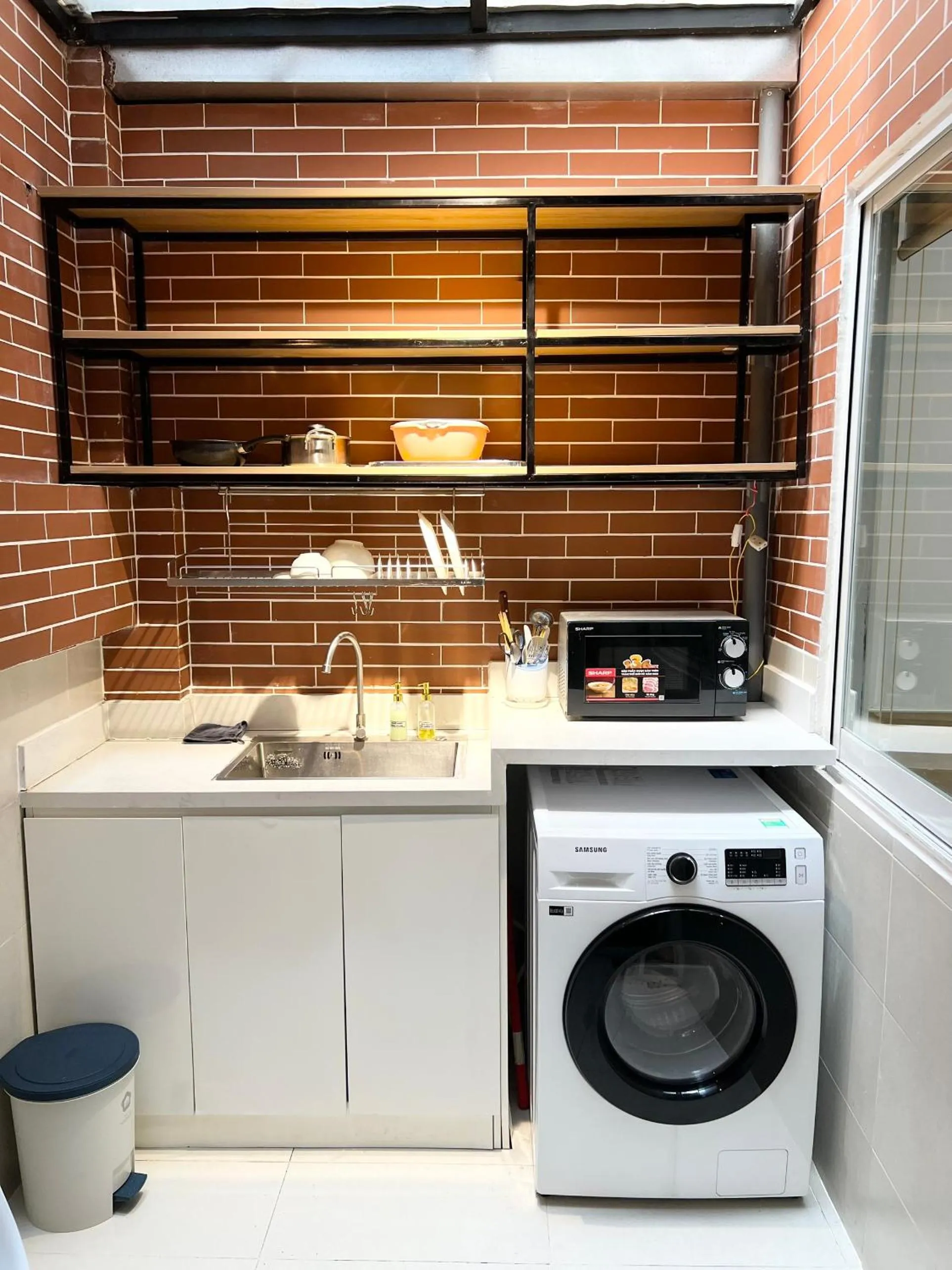 Kitchen or kitchenette in Home Away Ky Con - Serviced Apartment