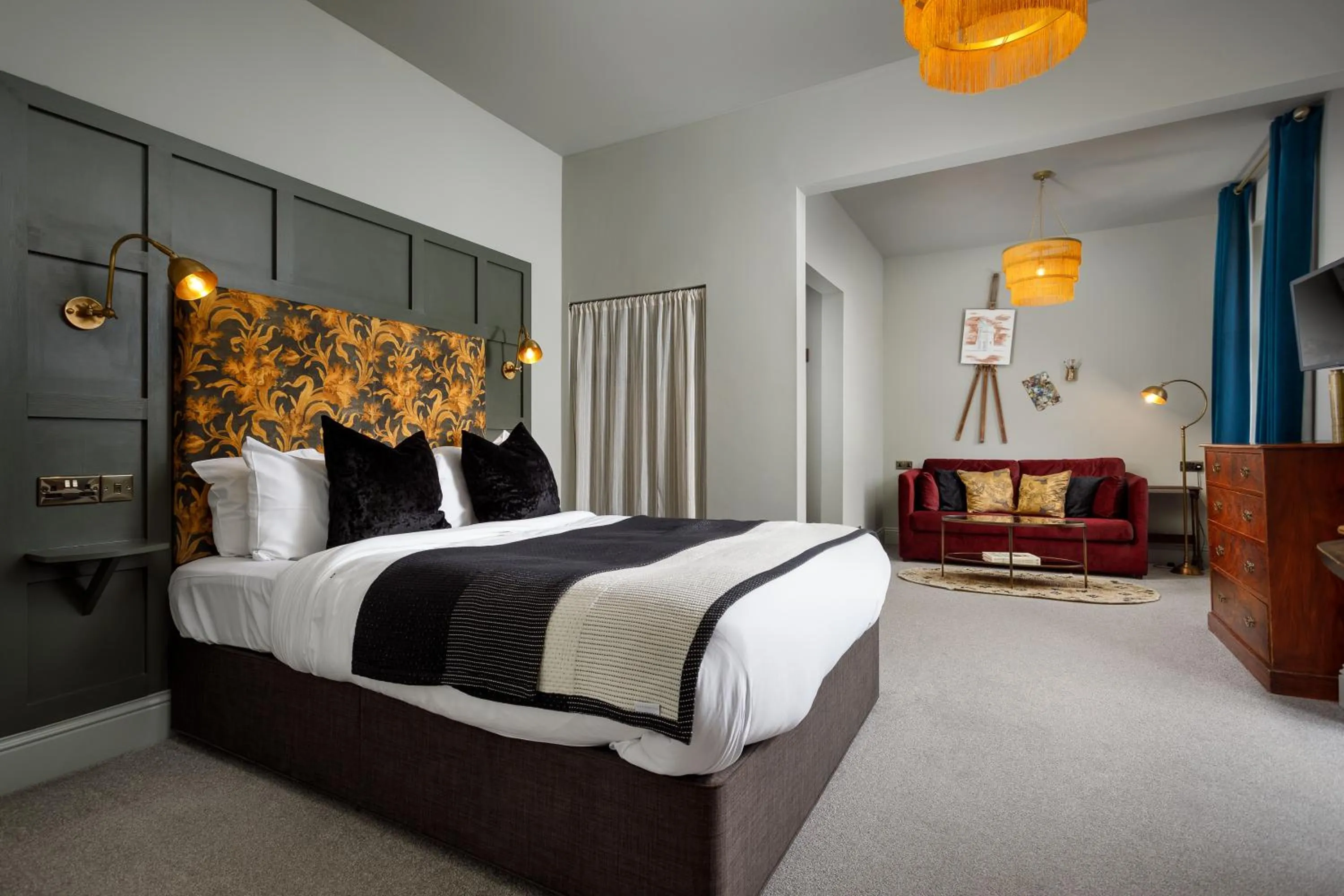 Balcony/Terrace, Bed in The Bath Hotel