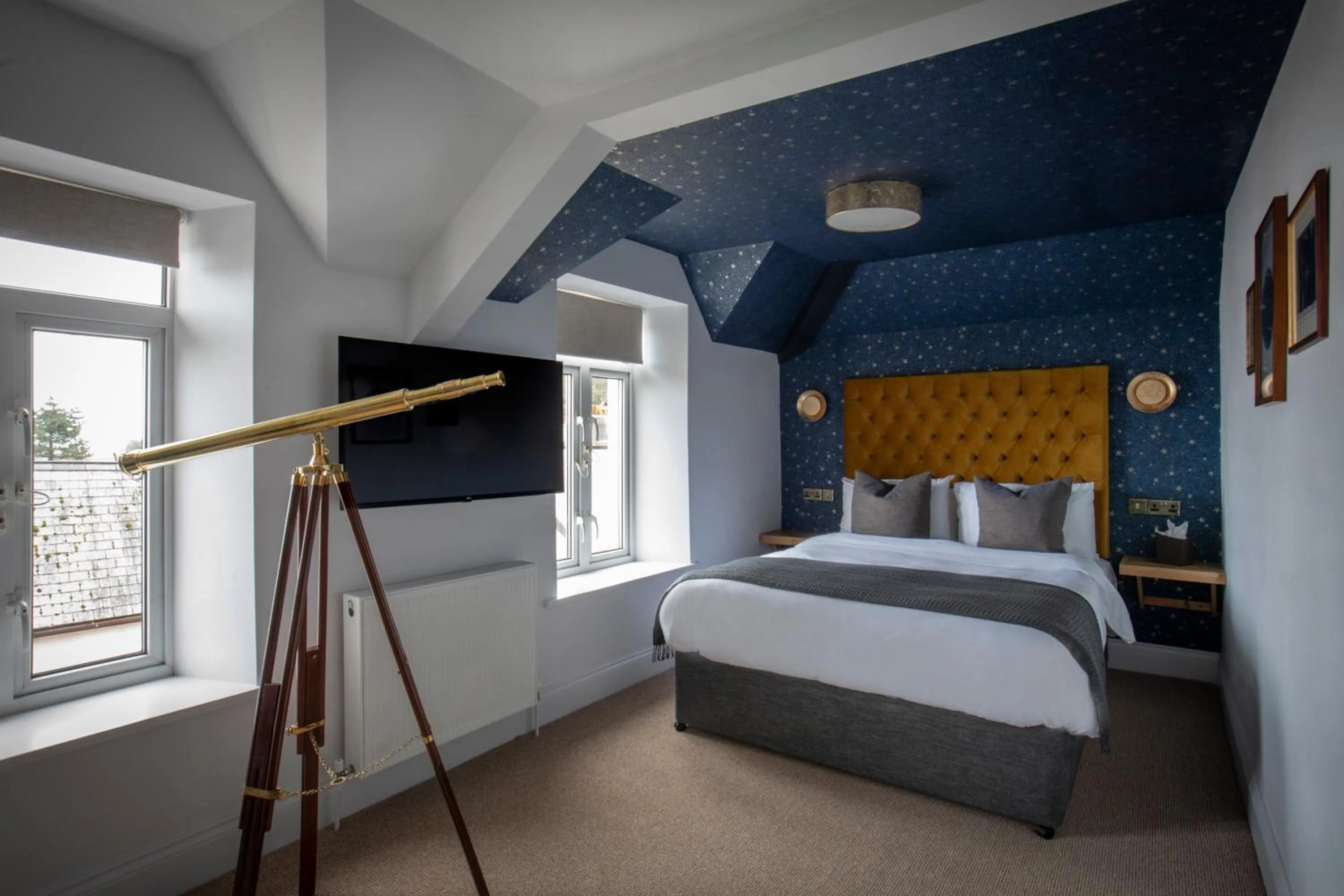 Sea view, Bed in The Bath Hotel