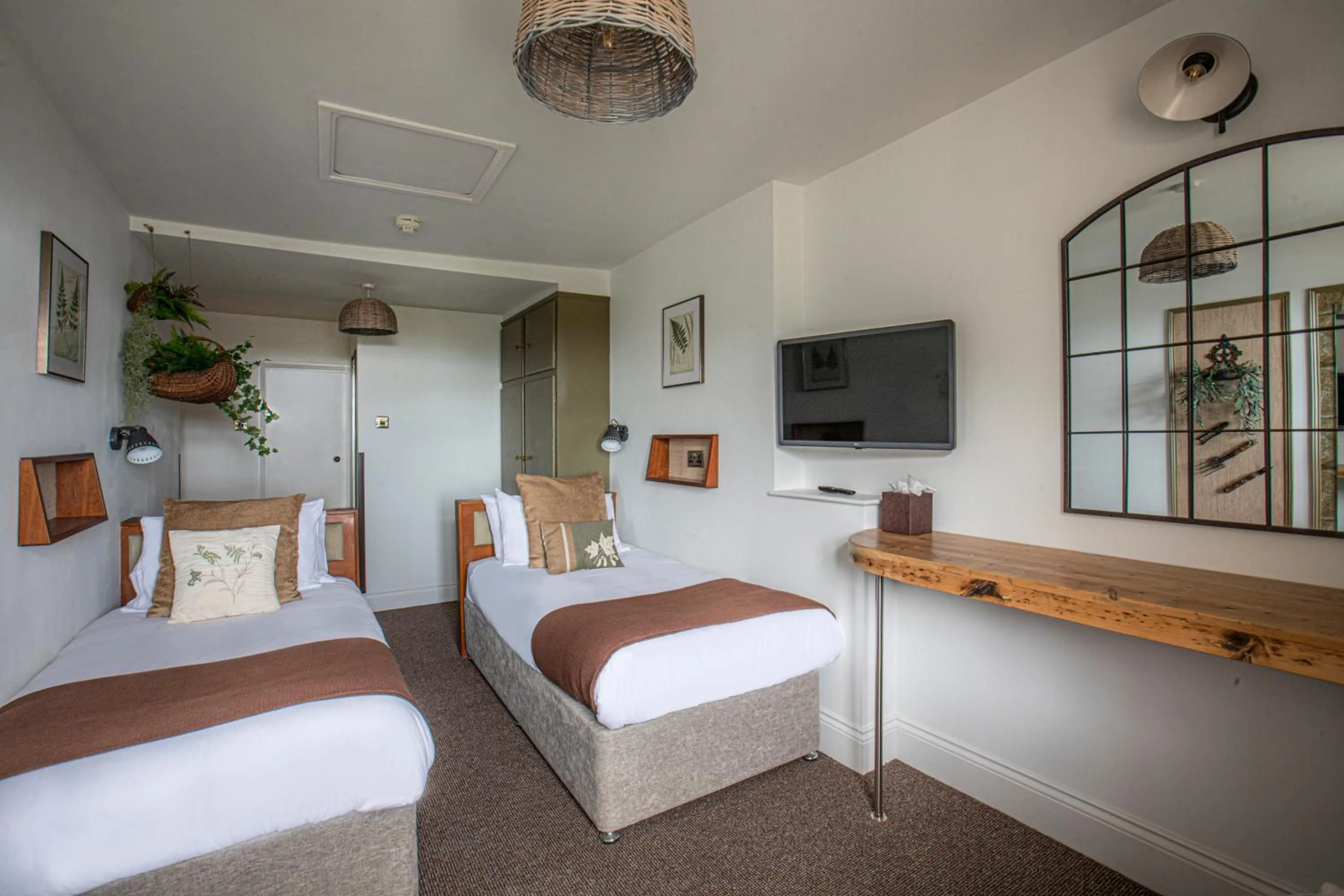 Decorative detail, Bed in The Bath Hotel