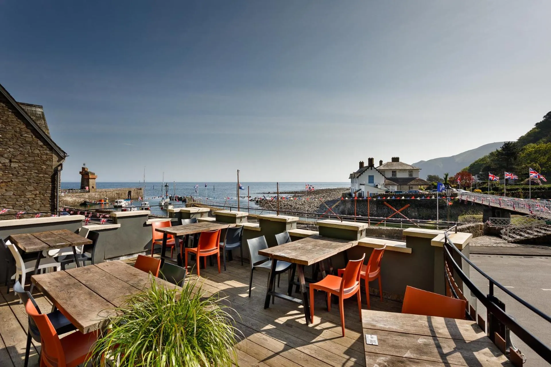 Patio in The Bath Hotel