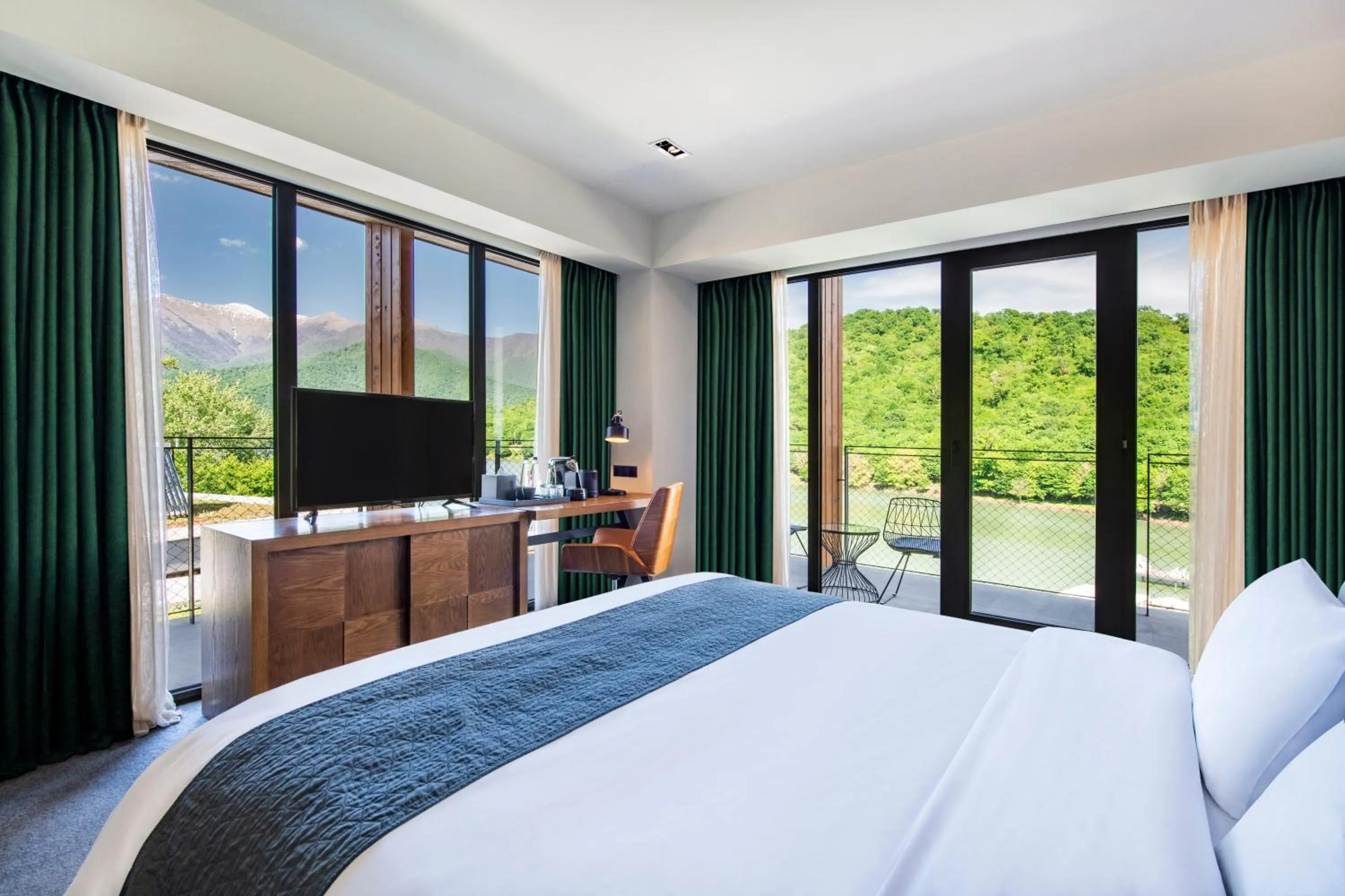 Bed in Kvareli Lake Resort