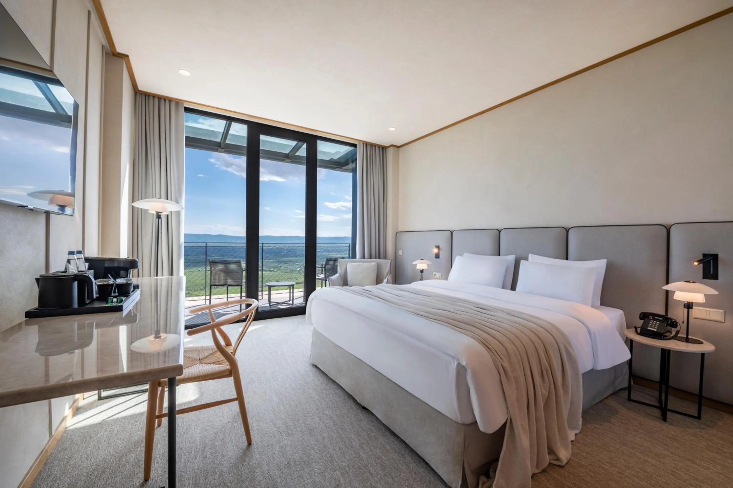 Bed in Kvareli Lake Resort