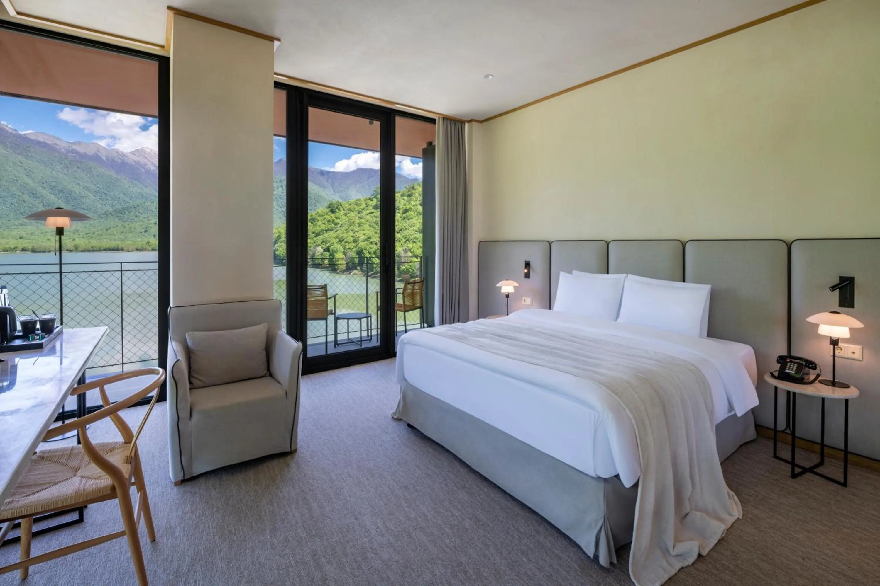 Bed in Kvareli Lake Resort