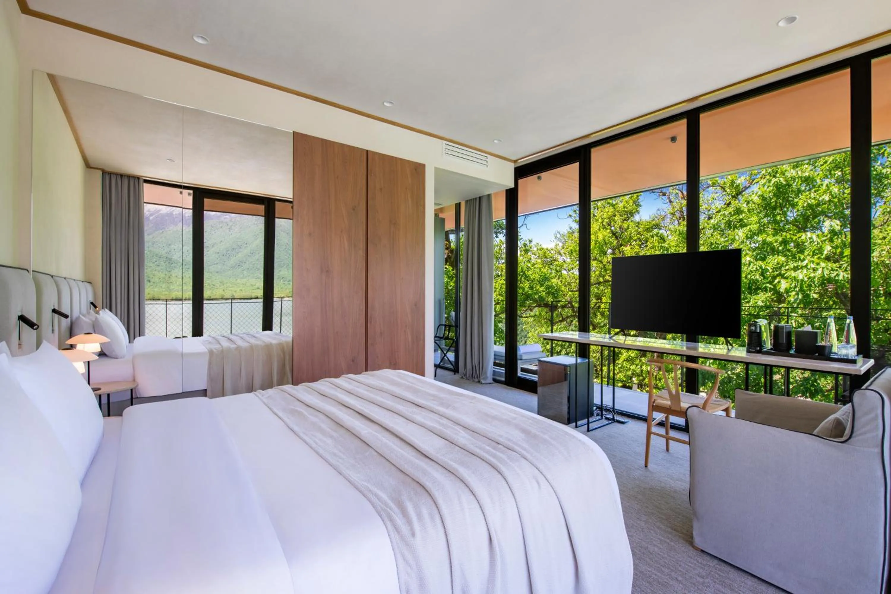 Bed in Kvareli Lake Resort